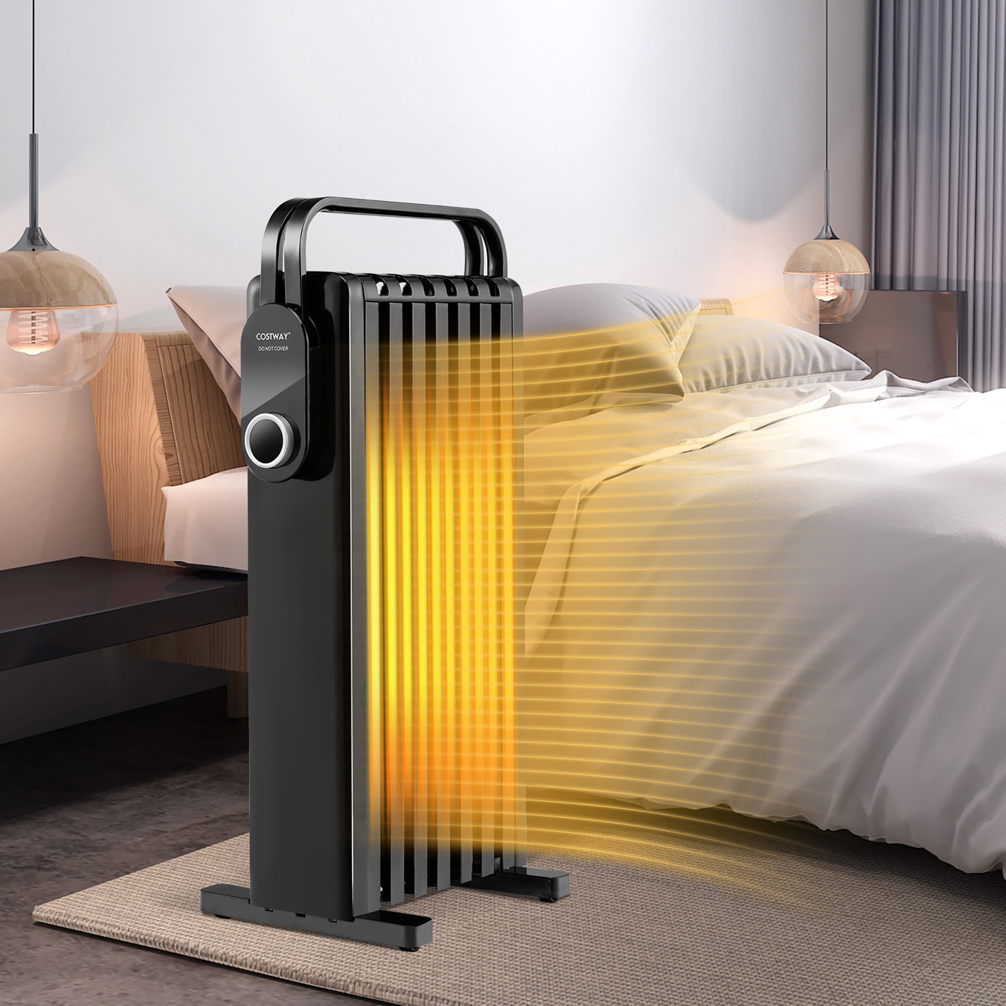Goplus ES10201US-BK Portable-Electric-Heat - View #10