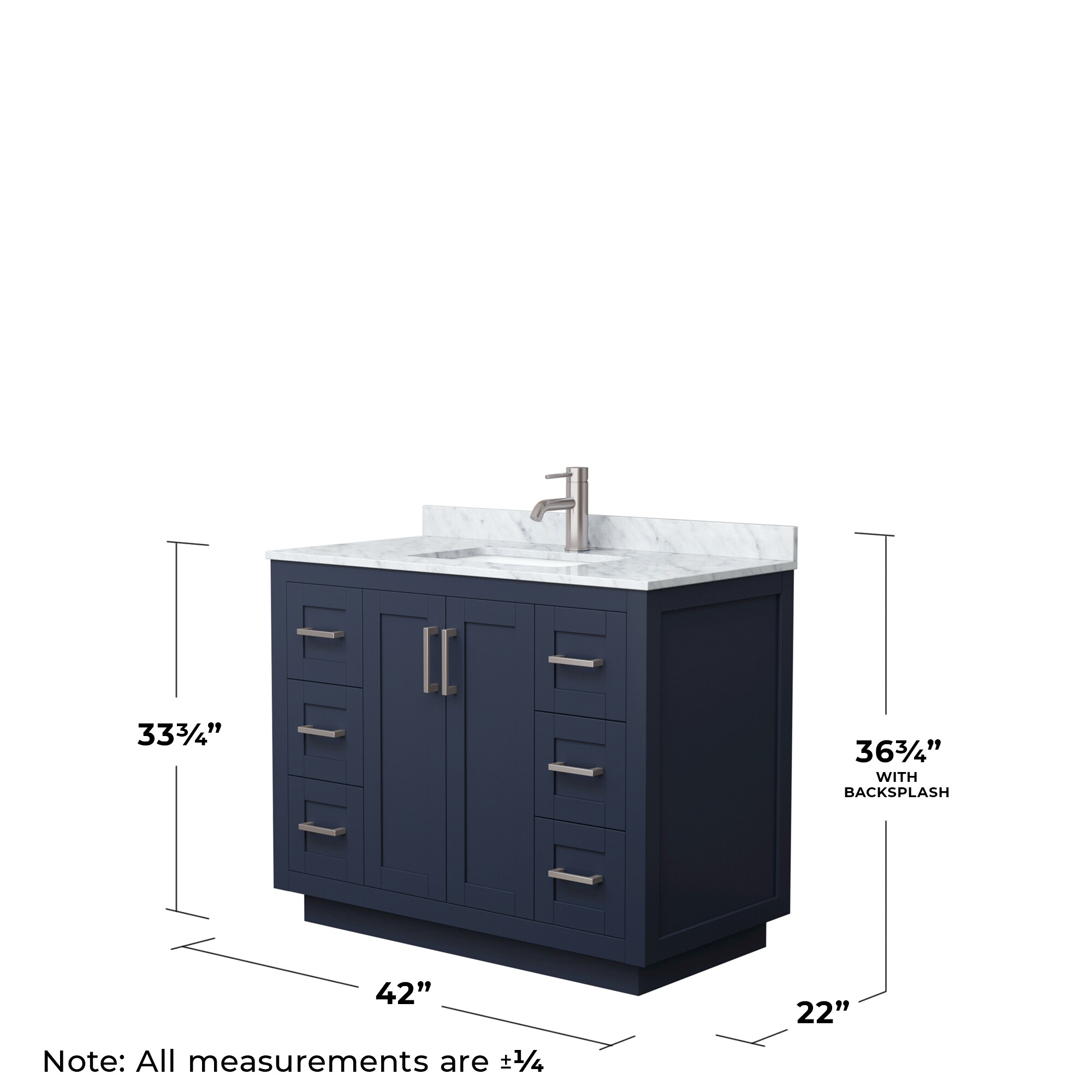 Wyndham Collection WCF292942SBNCMUNSMXX Bath-Vanity-Combo - View #5