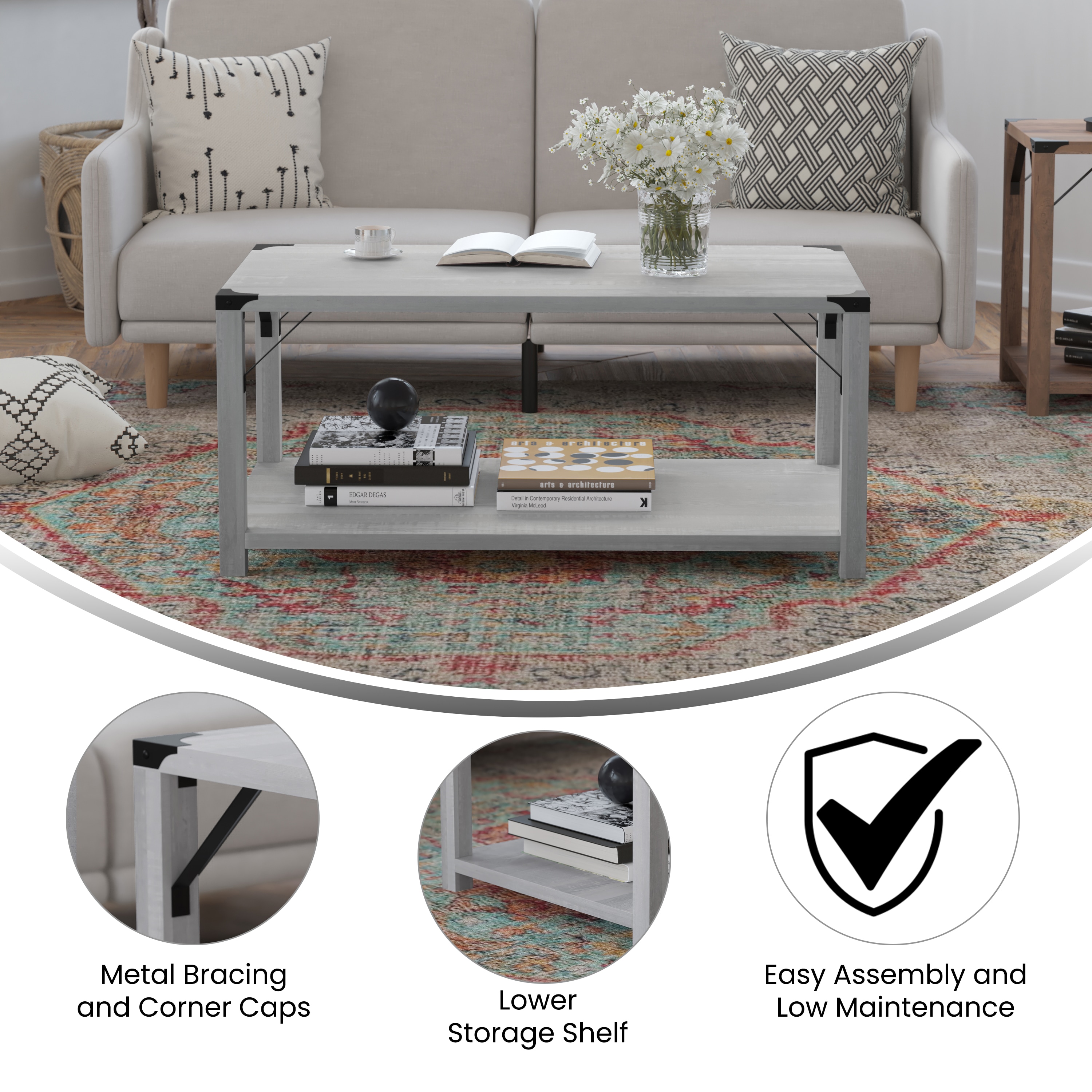 Taylor & Logan 196861091889 Coffee-Tables - View #3