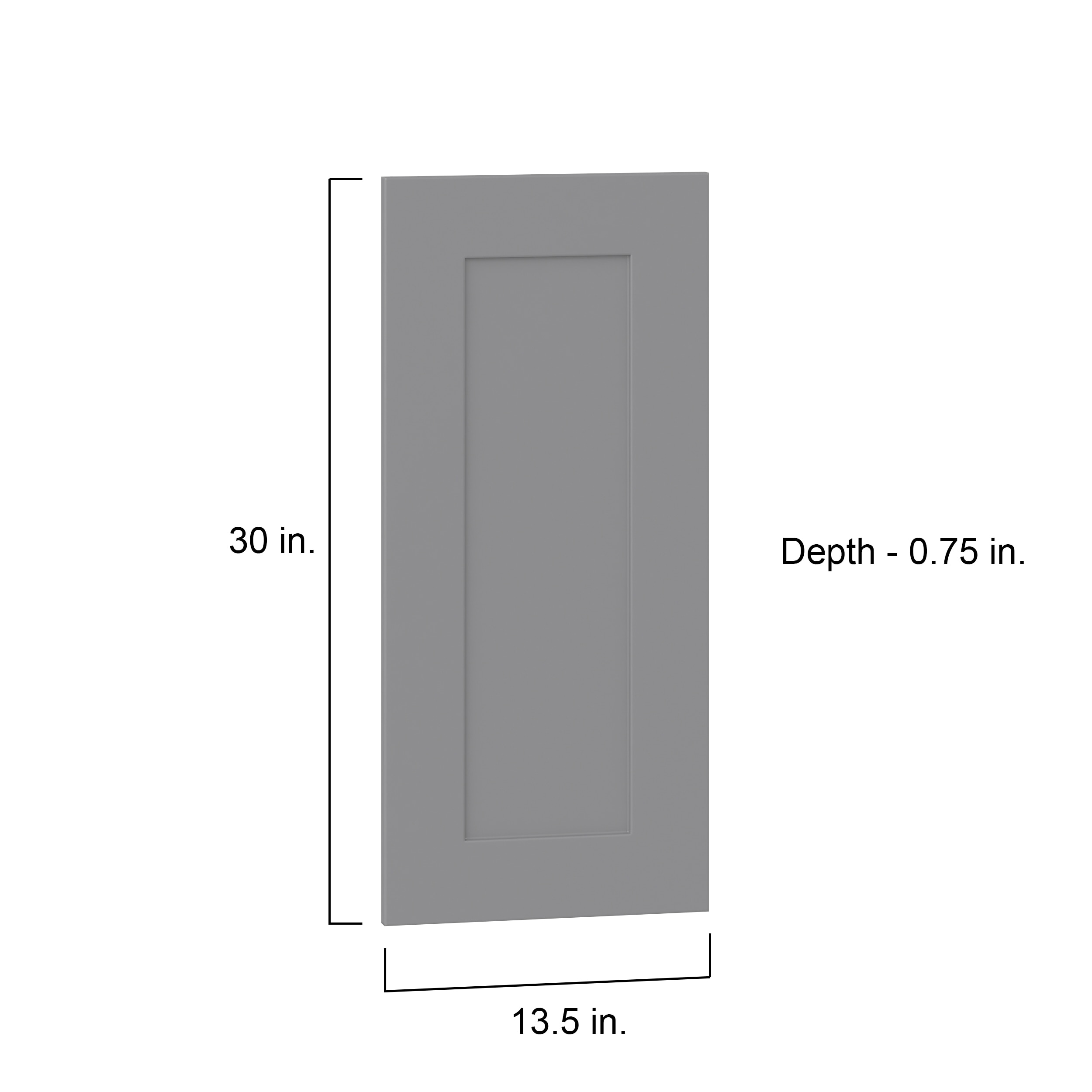 Hugo&Borg DSDR13.530-BM Kitchen-Cabinet-Doors - View #4