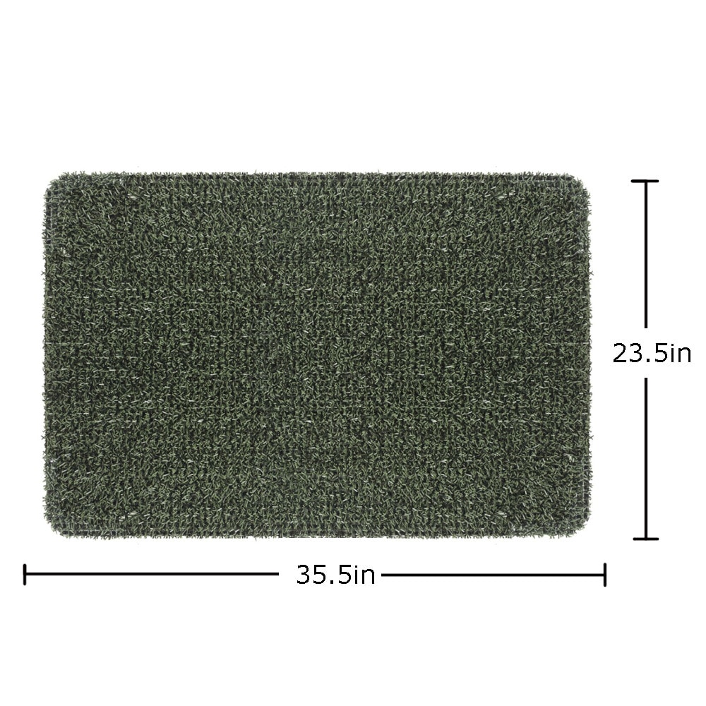 GRASSWORX 10370953 30-Inch X 18-Inch Astro Turf Green Floor Mat at  Sutherlands