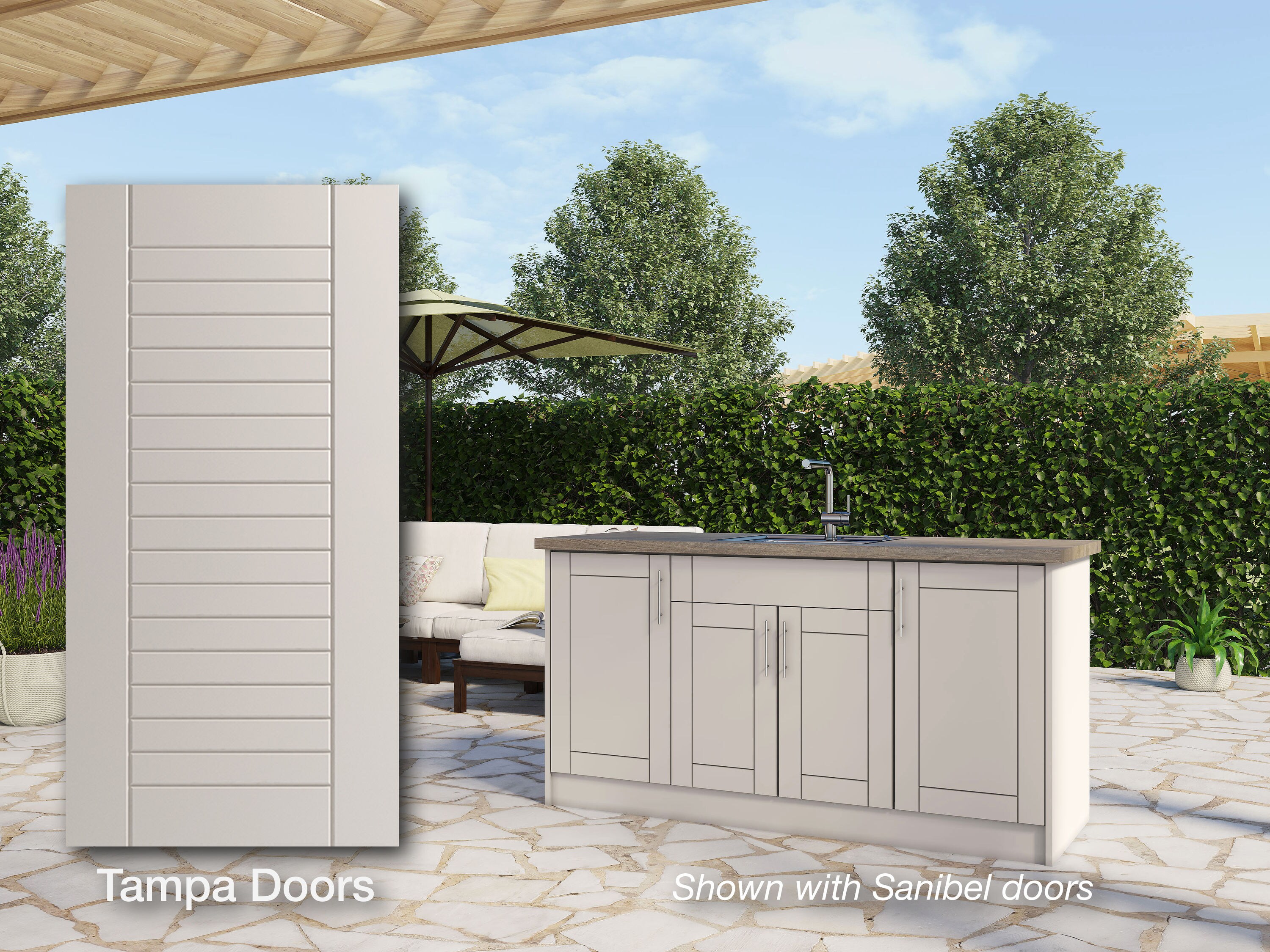 WeatherStrong WSE66SB-TSG Modular-Outdoor-Kitchens - View #2