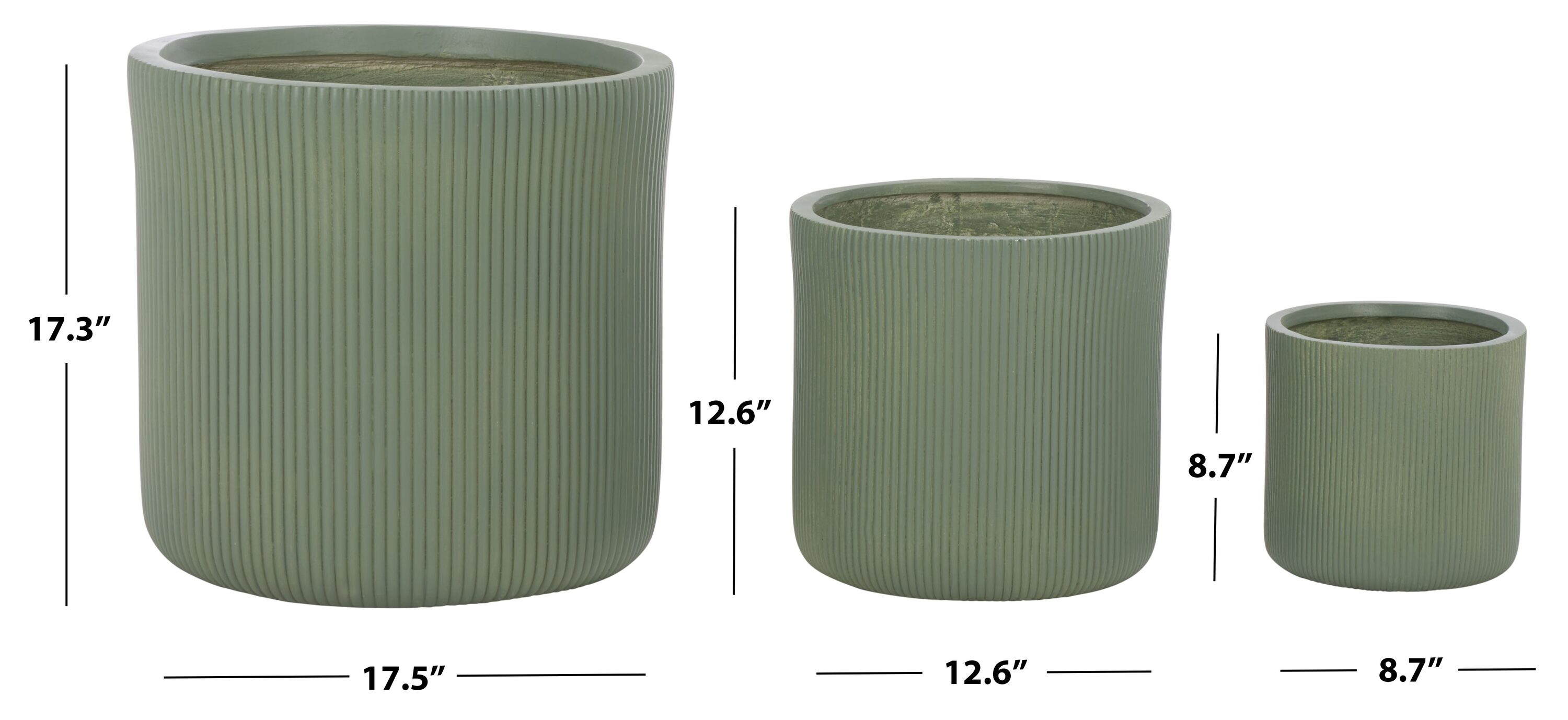Safavieh PAT4600C-SET3 Planter-Window-Box - View #3