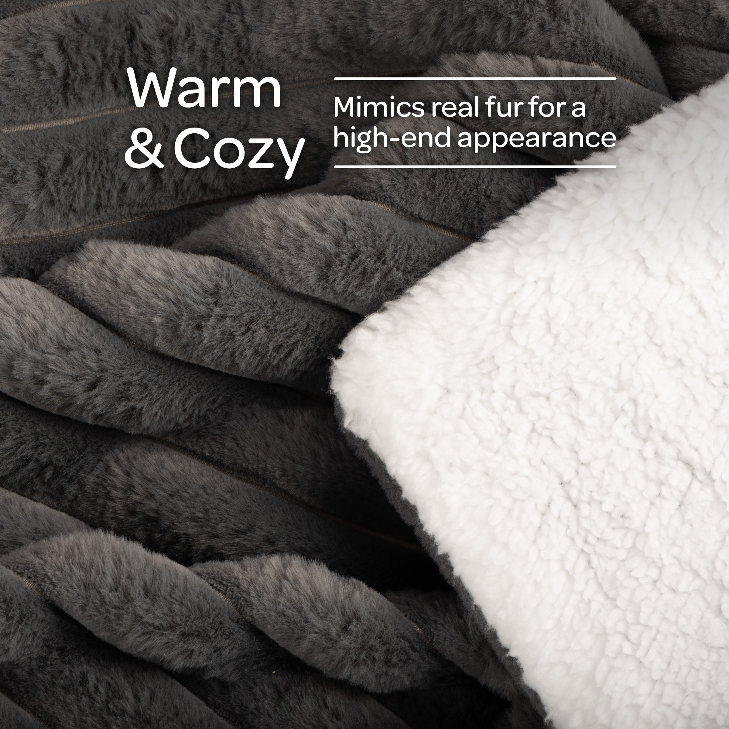 Lavish Home 66-THROW057-G Blankets-And-Throws - View #5