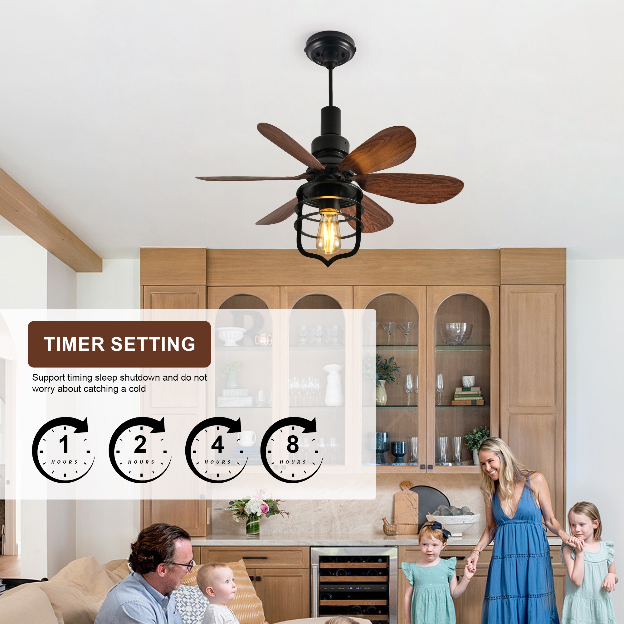 Siittoo JD8007-B Ceiling-Fans - View #3