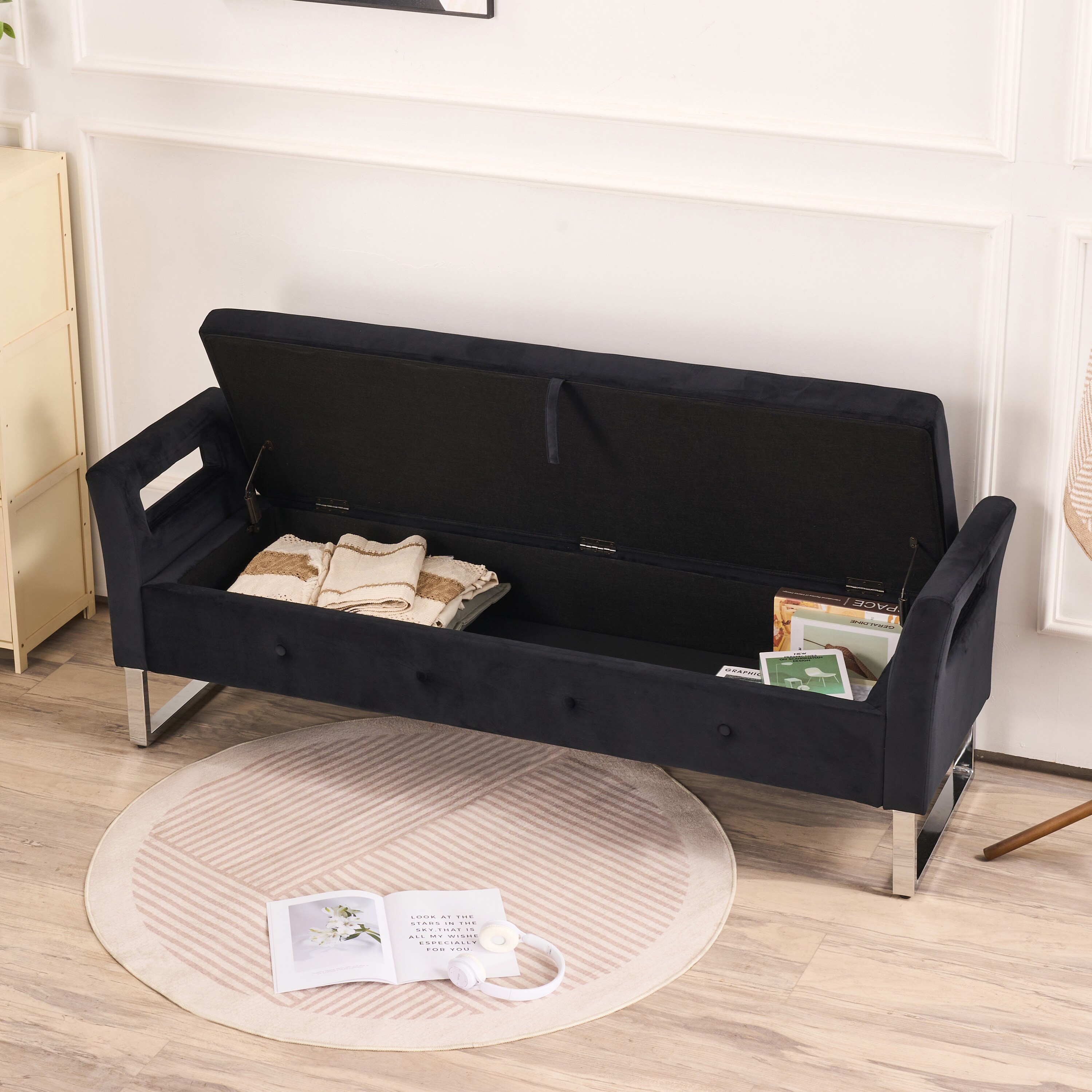 Hrinhom HC-S4113-BLACK bench - View #10