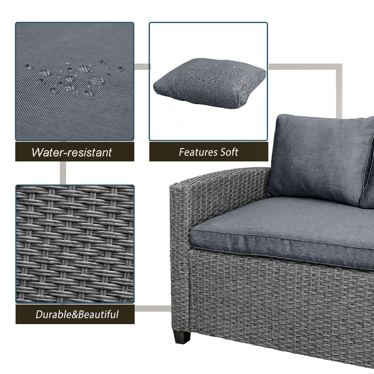 Flynama YC-V-SH00-0273AAE Patio-Conversation-Sets - View #8