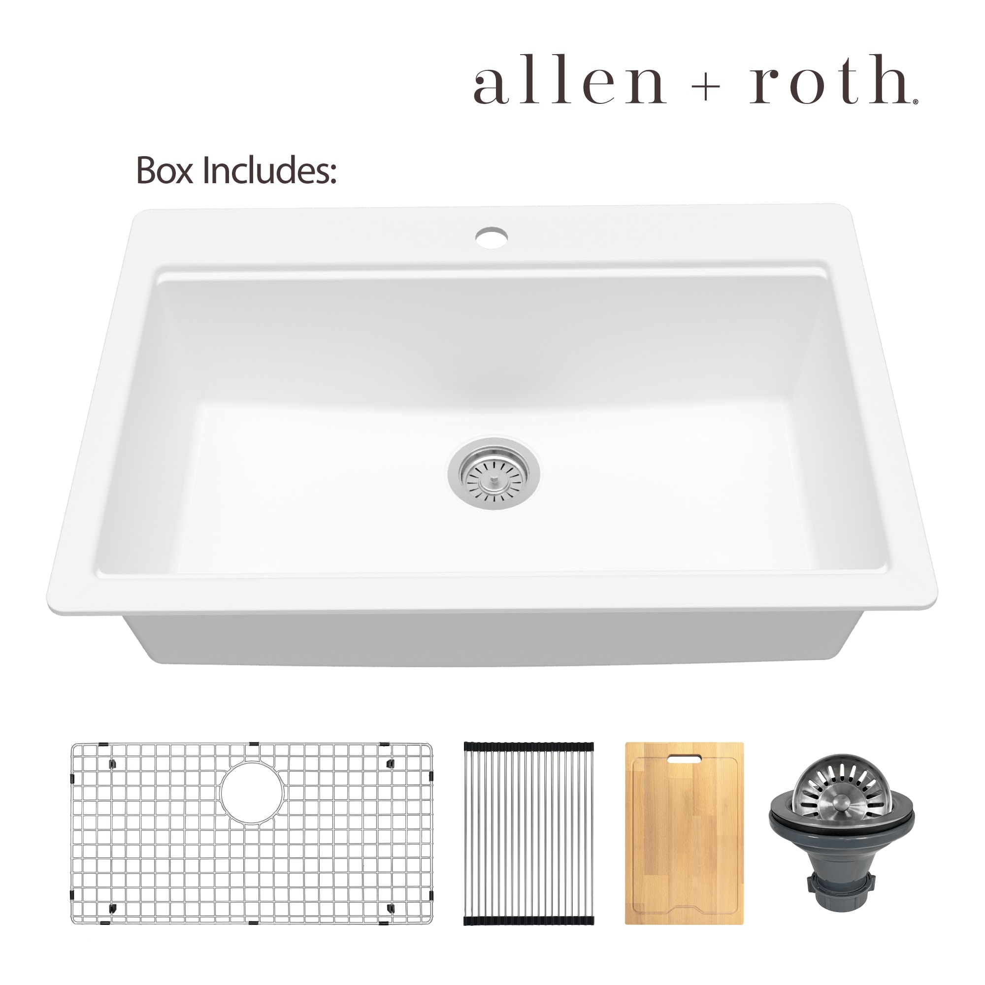 allen + roth GT1075WHT Kitchen-Sinks - View #16