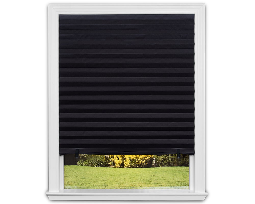 RV Door Window Shade 16 x 24 Inch Total Blackout RV Window Cover Shade  Black