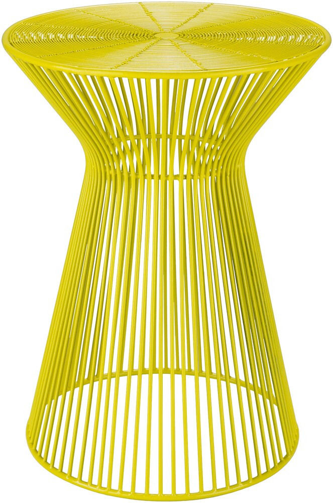 Livabliss FIFE104-131318 Fife 13.5-in W x 18-in H Painted Metal Round End Table Fully Assembled