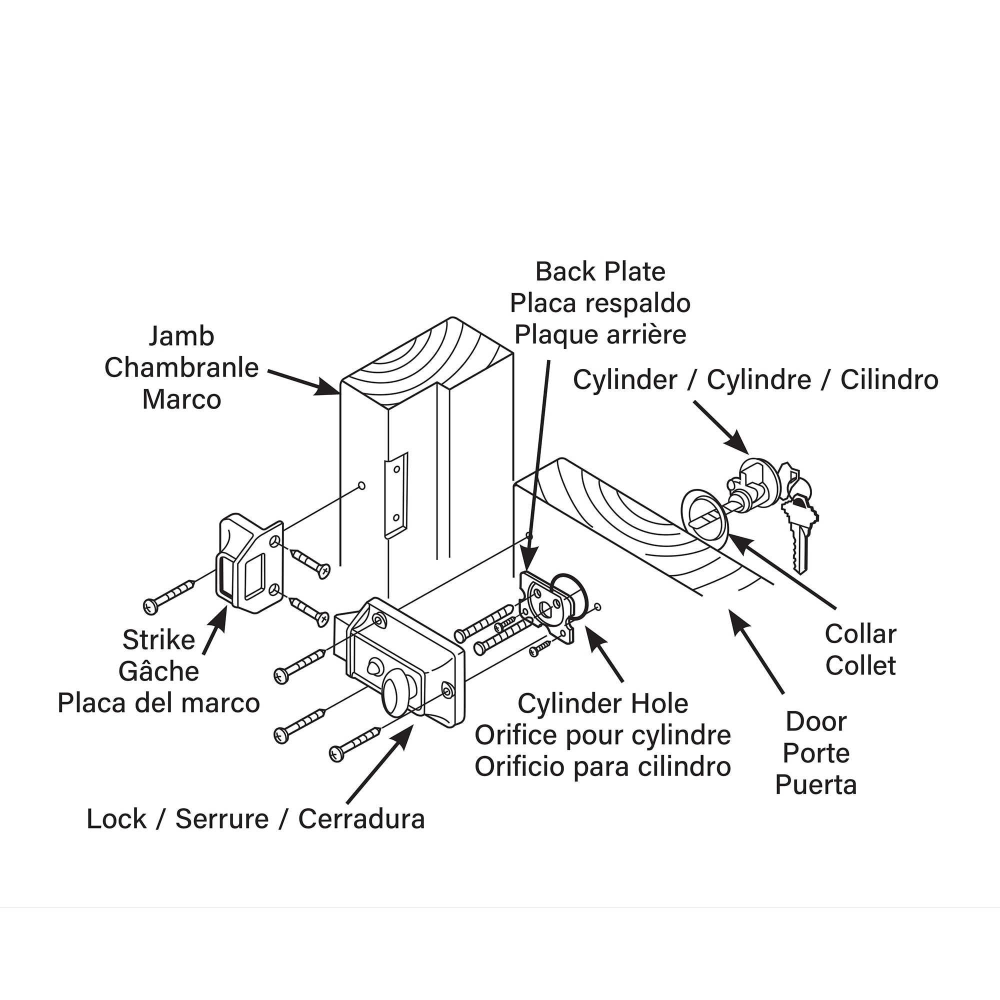 RELIABILT U 9967-L latchbolts - View #5