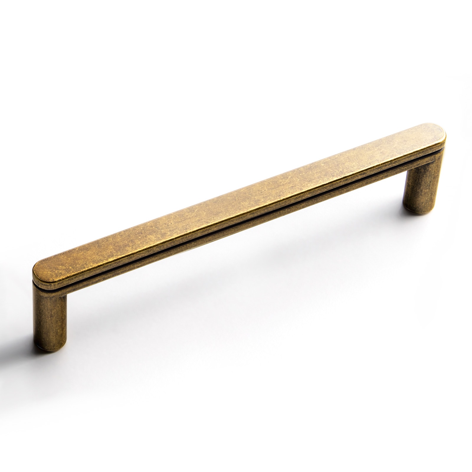 Miaokesen 2065GT-128 5-1/16-in , 128mm Center to Center Antique Brass Novelty Handle 6 -Pack