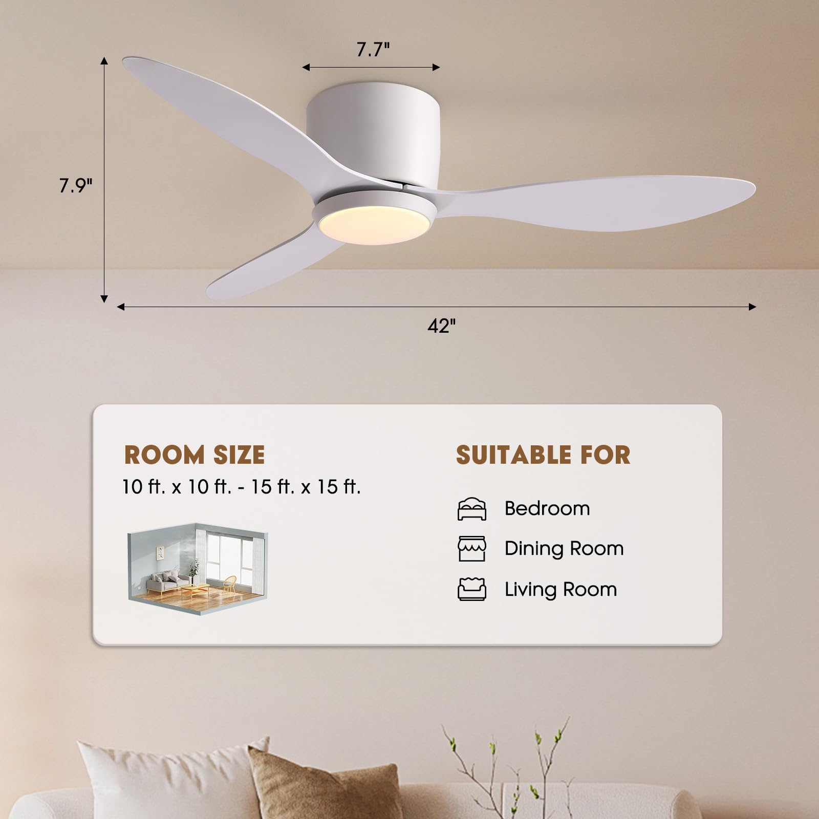 SILJOY CFL-1212-02 Ceiling-Fans - View #3