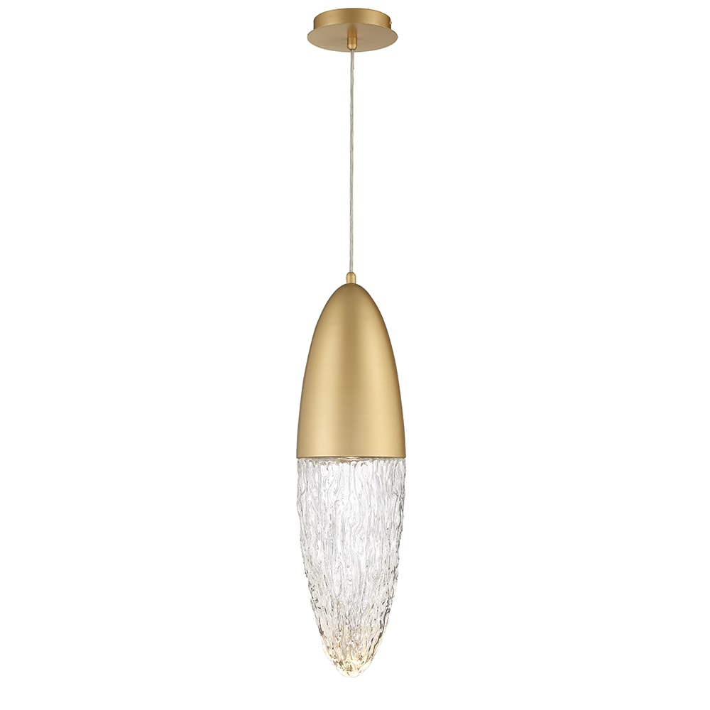 Eurofase 43857-037 Ecrou Gold Modern/Contemporary Clear Glass Geometric Mini Pendant Light