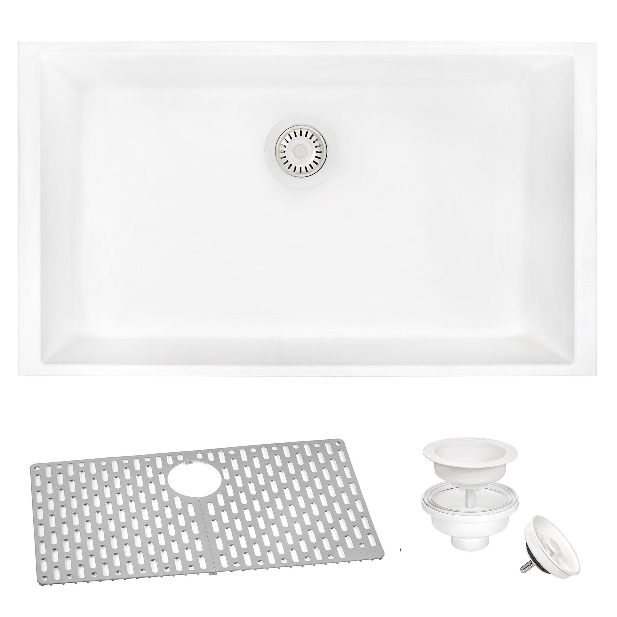 Ruvati RVG2030WH Kitchen-Sinks - View #3