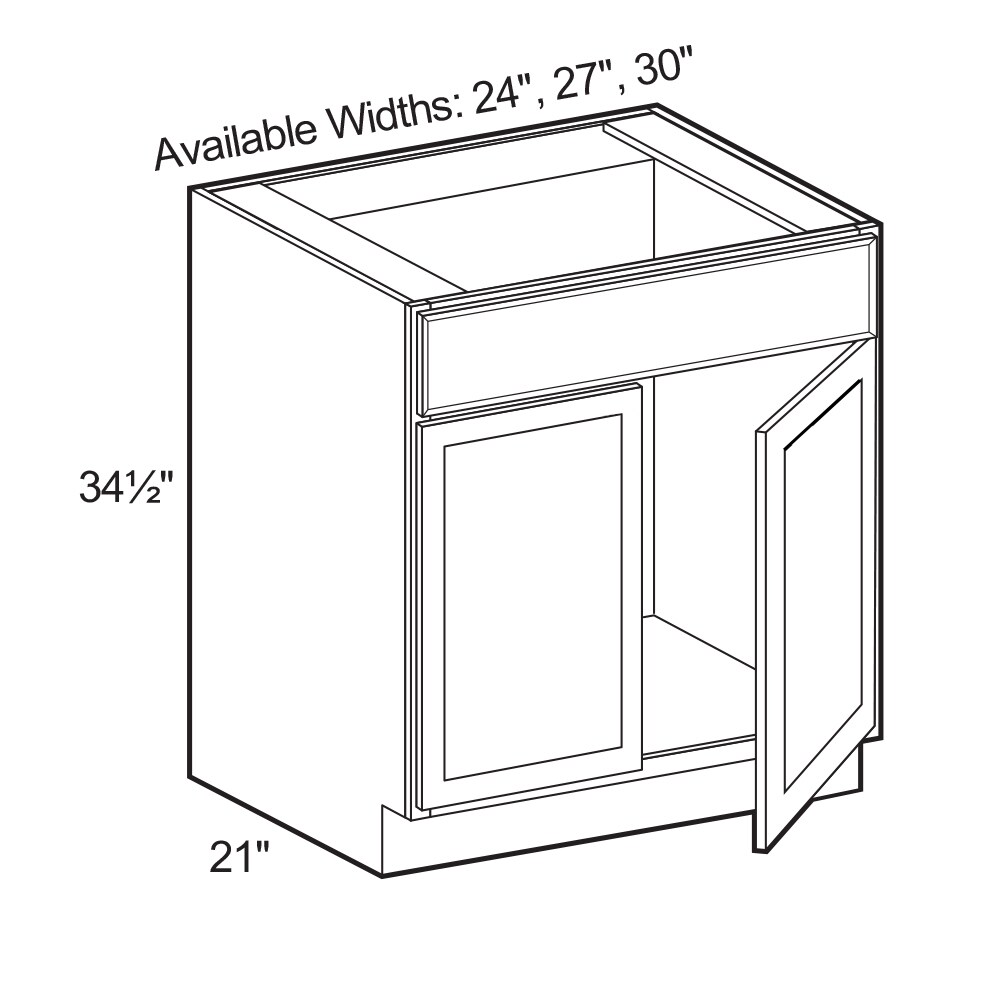 Norfolk Assembled 30 in. W x 34.5 in. H x 24 in. D Plywood Base Microwave Cabinet in Painted White