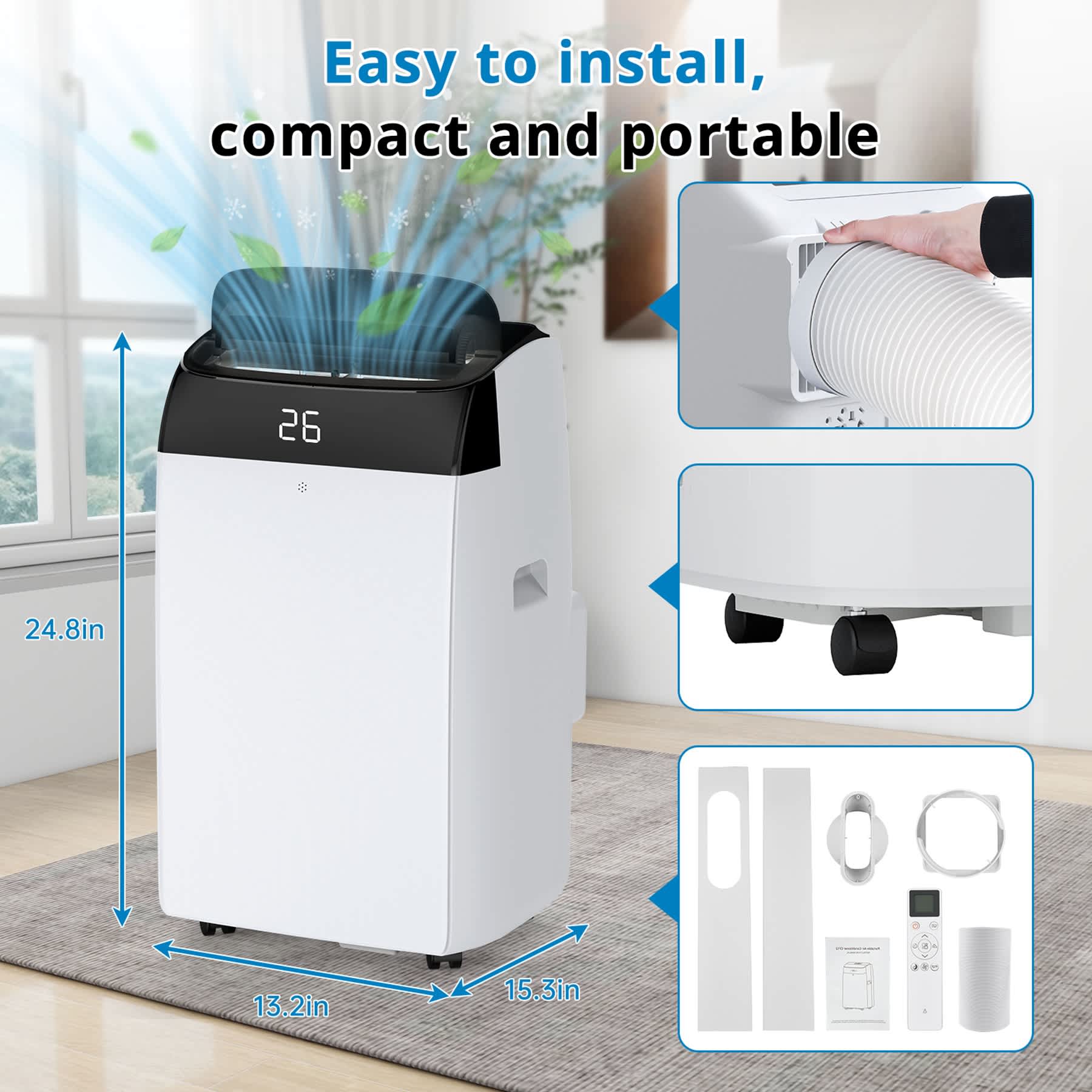 WhizMax LSTY00PHO-0XJ11HNO Portable-Air-Conditioners - View #7