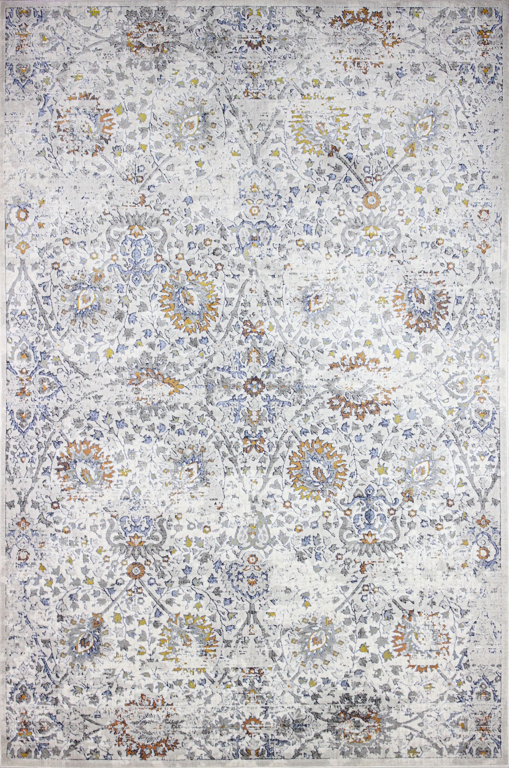 Bashian 649652291062 4 X 6 (ft) Ivory Indoor Floral/Botanical Oriental Area Rug