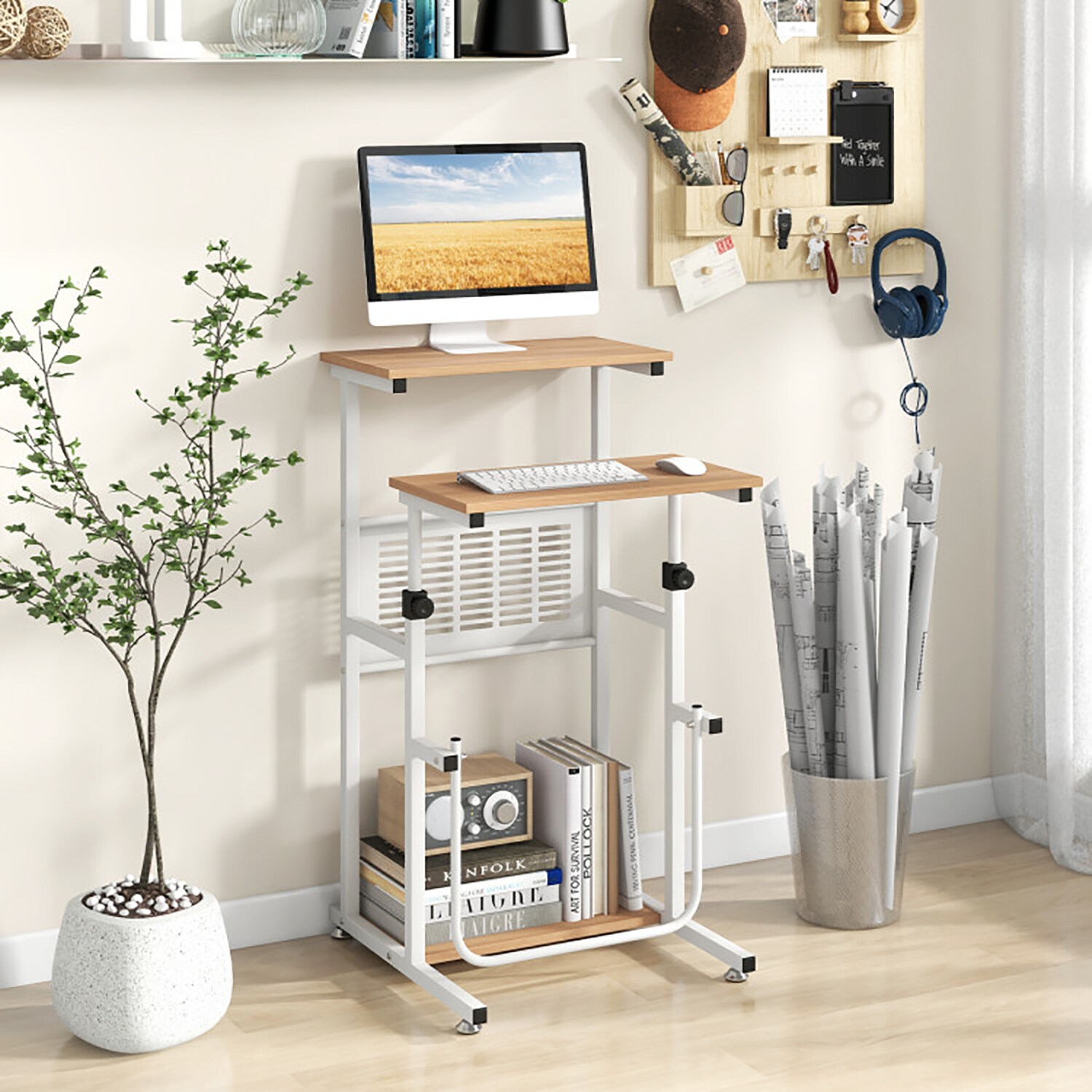GZMR WF01-KS-V1-BKOR Office-Carts - View #2