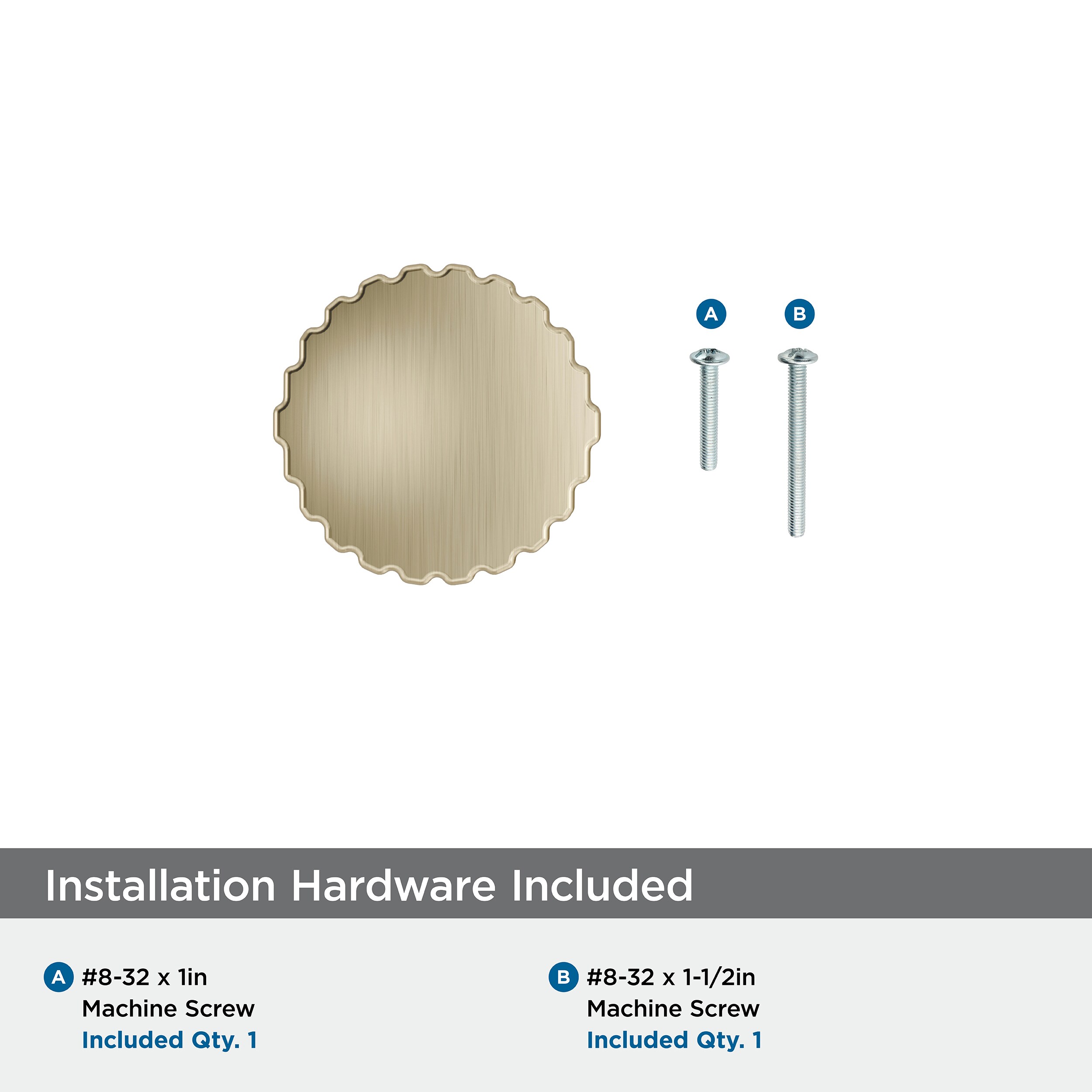 Amerock BP37640BBZ Cabinet-Knobs - View #3