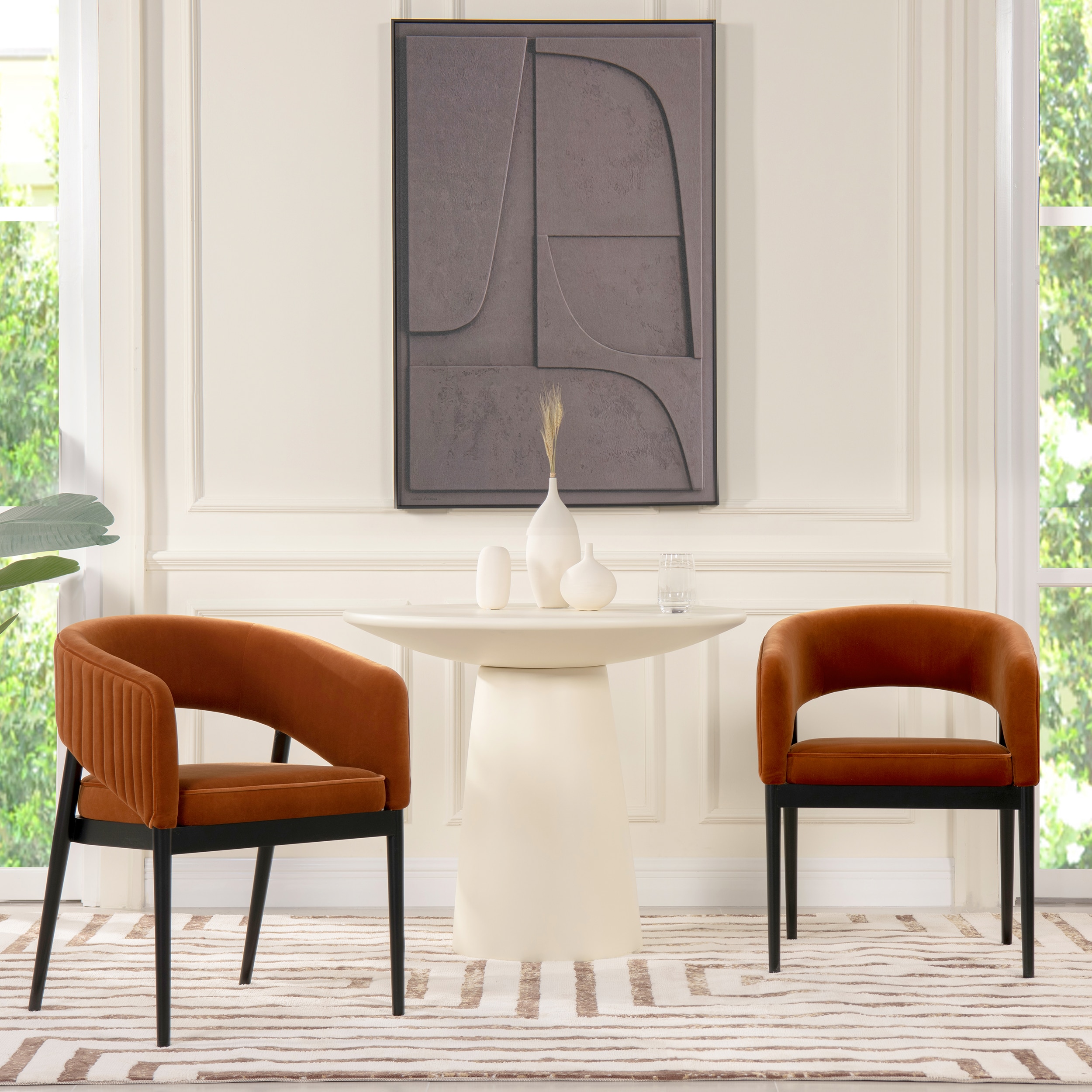 Jennifer Taylor Home 80090-MVO-MY Dining-Chairs - View #2