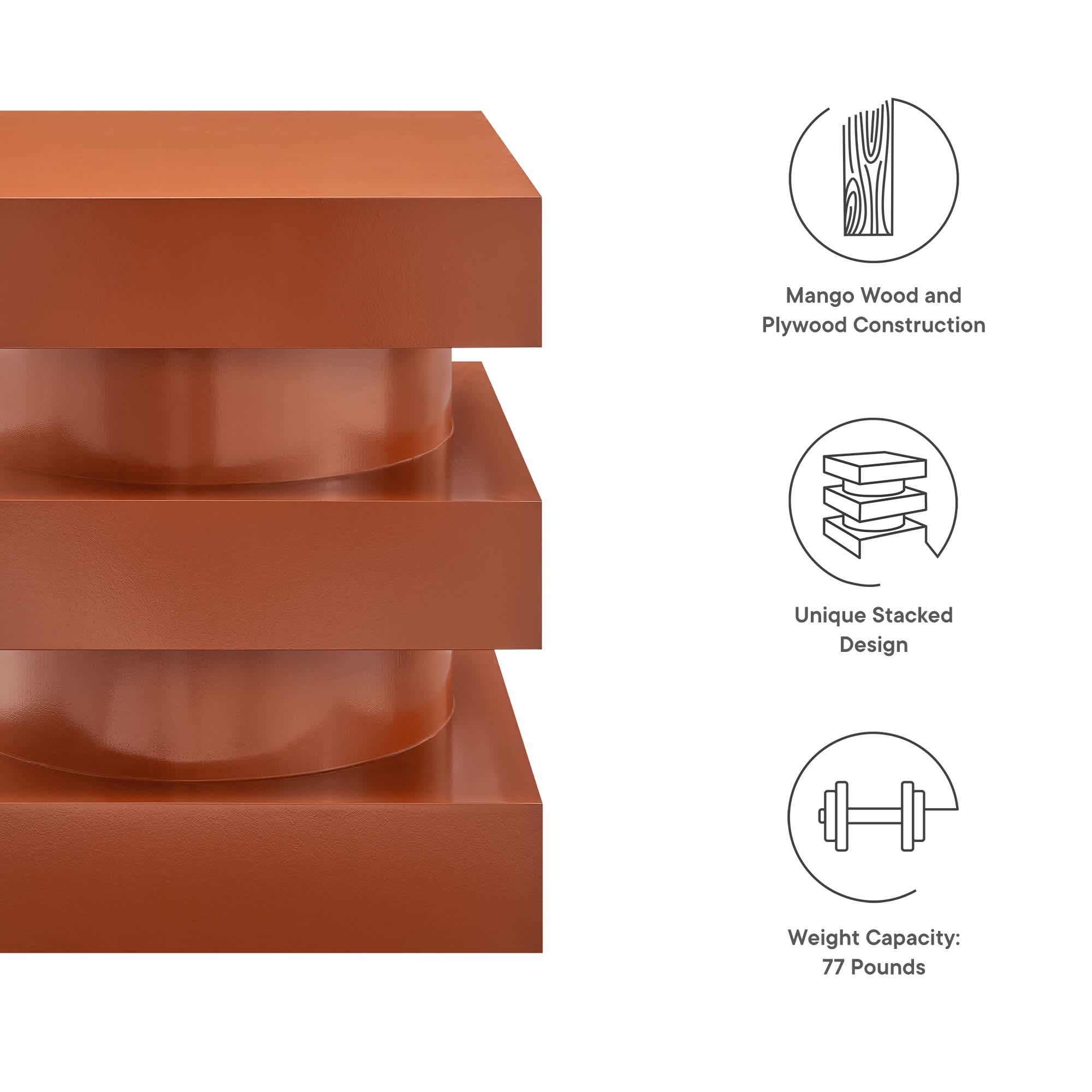 Modway EEI-6864-CAY End-Tables - View #2