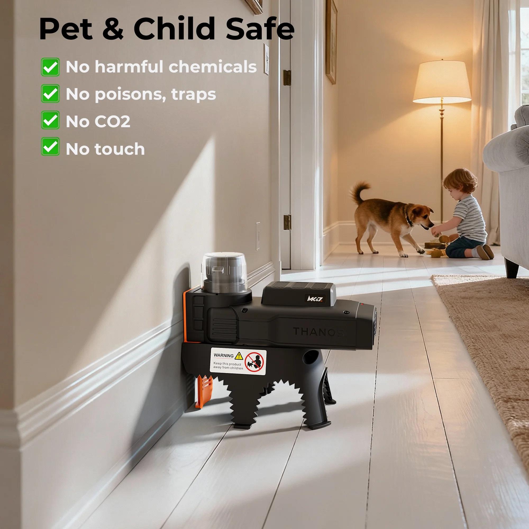 LAUSAINT HOME BSWXRAT00101 Animal-Rodent-Control - View #3