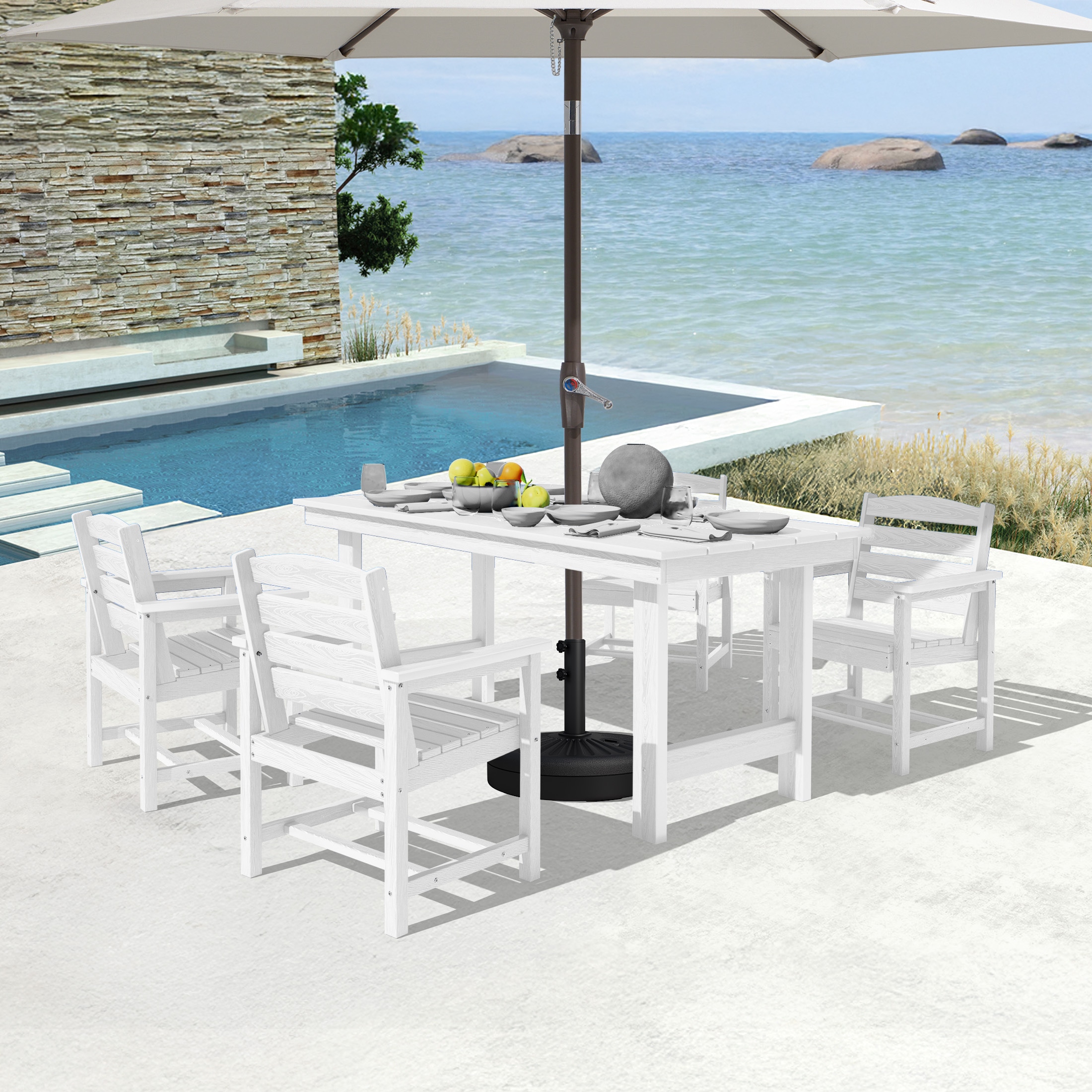 JEAREY PESFJJK-02-GK Patio-Dining-Sets - View #9