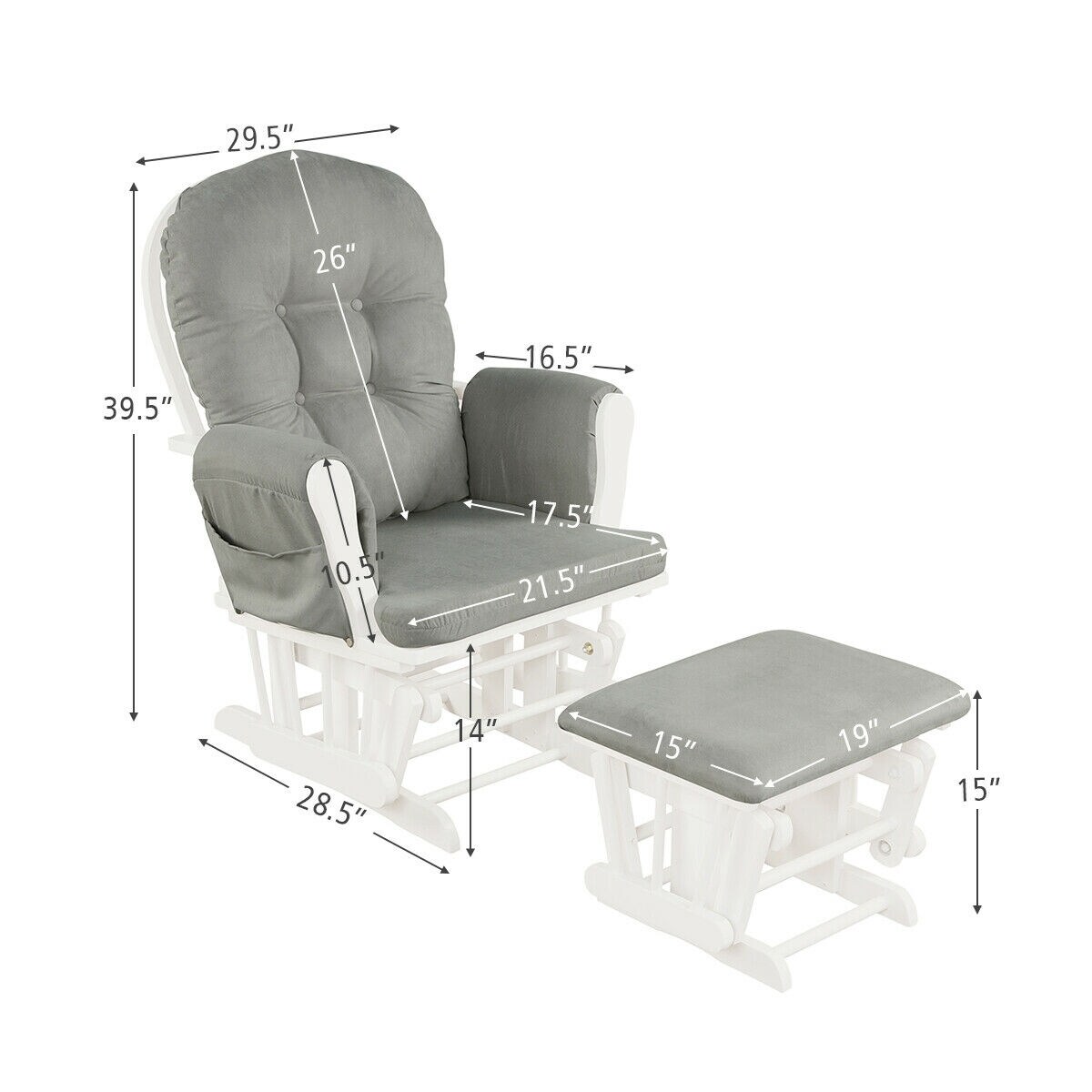 CASAINC WF-HW66394SL-LA chairs - View #2
