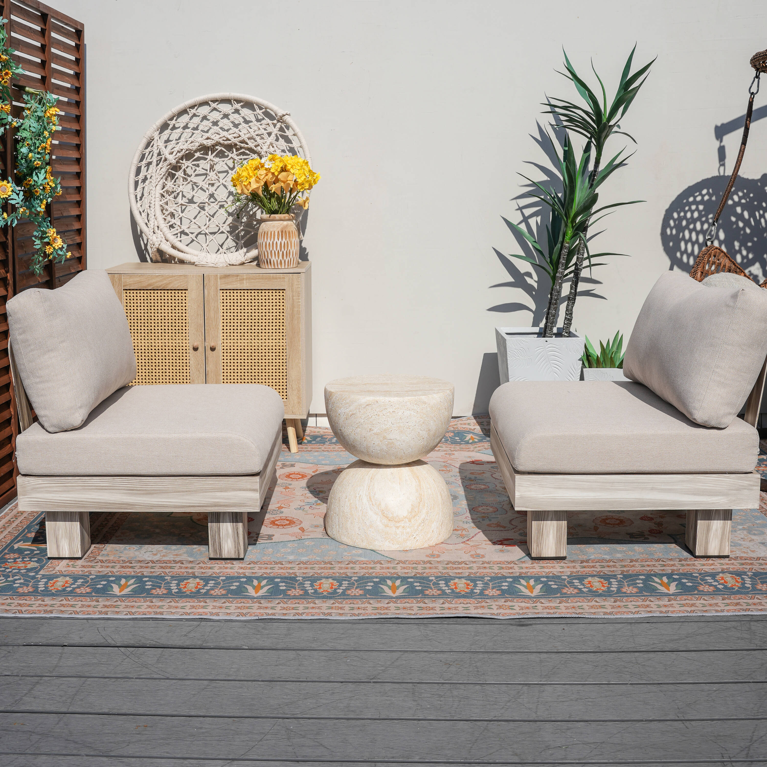 Direct Wicker DWS-22510&24928ST Patio-Conversation-Sets - View #5