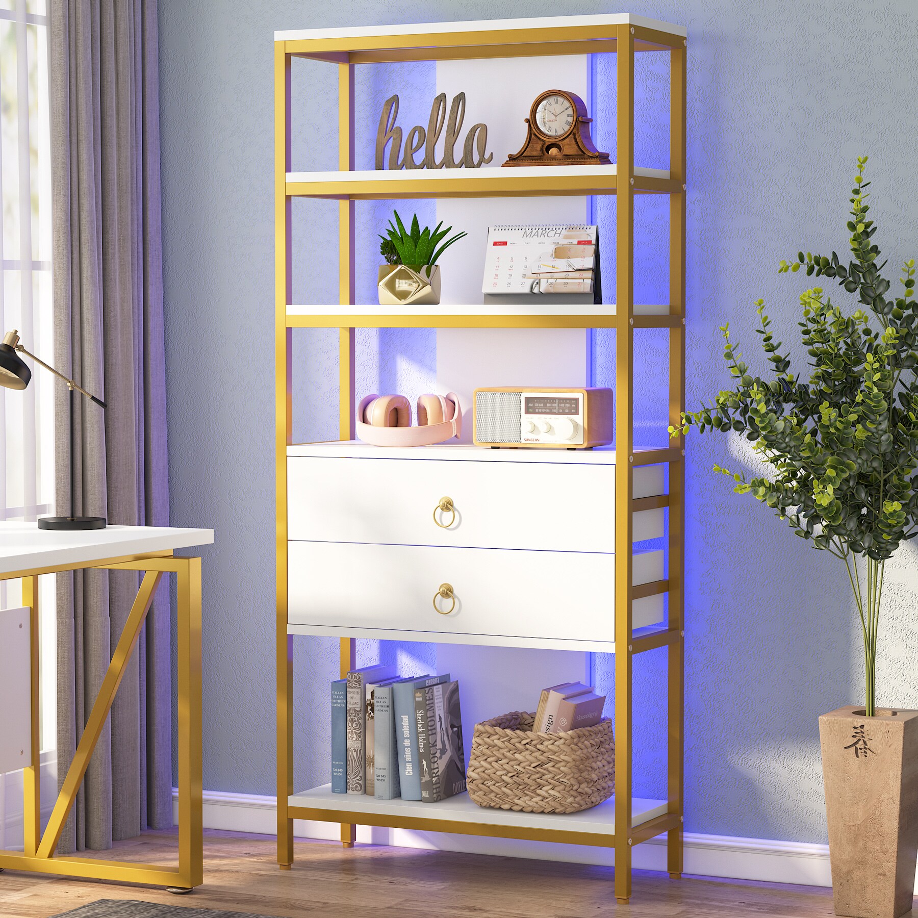 Tribesigns HOGA-XK00198 bookcases - View #3