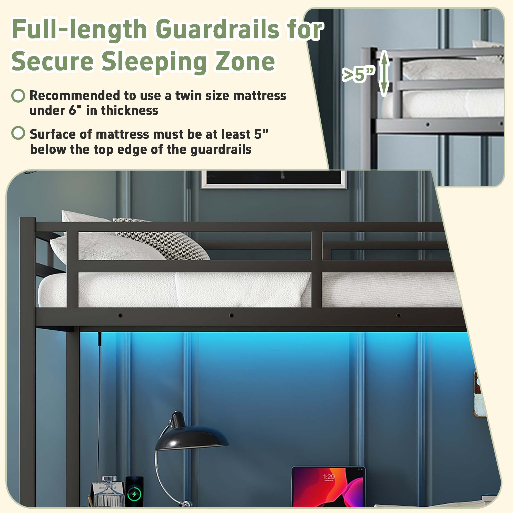 Sunrinx MG11-BD-6 Bunk-Beds - View #9