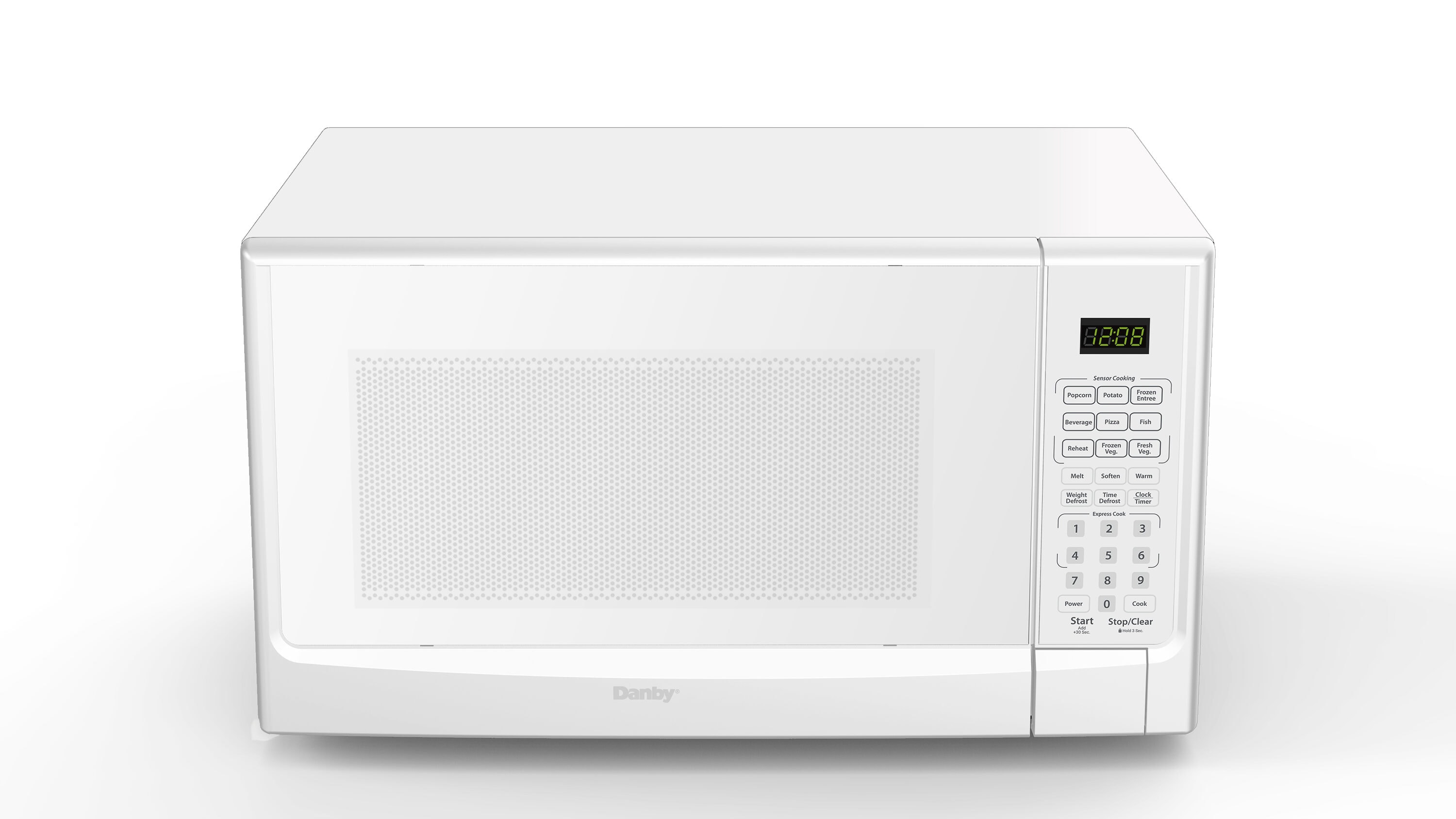 Danby Compact 0.7 Cu. Ft. 700W Countertop Microwave Oven in White