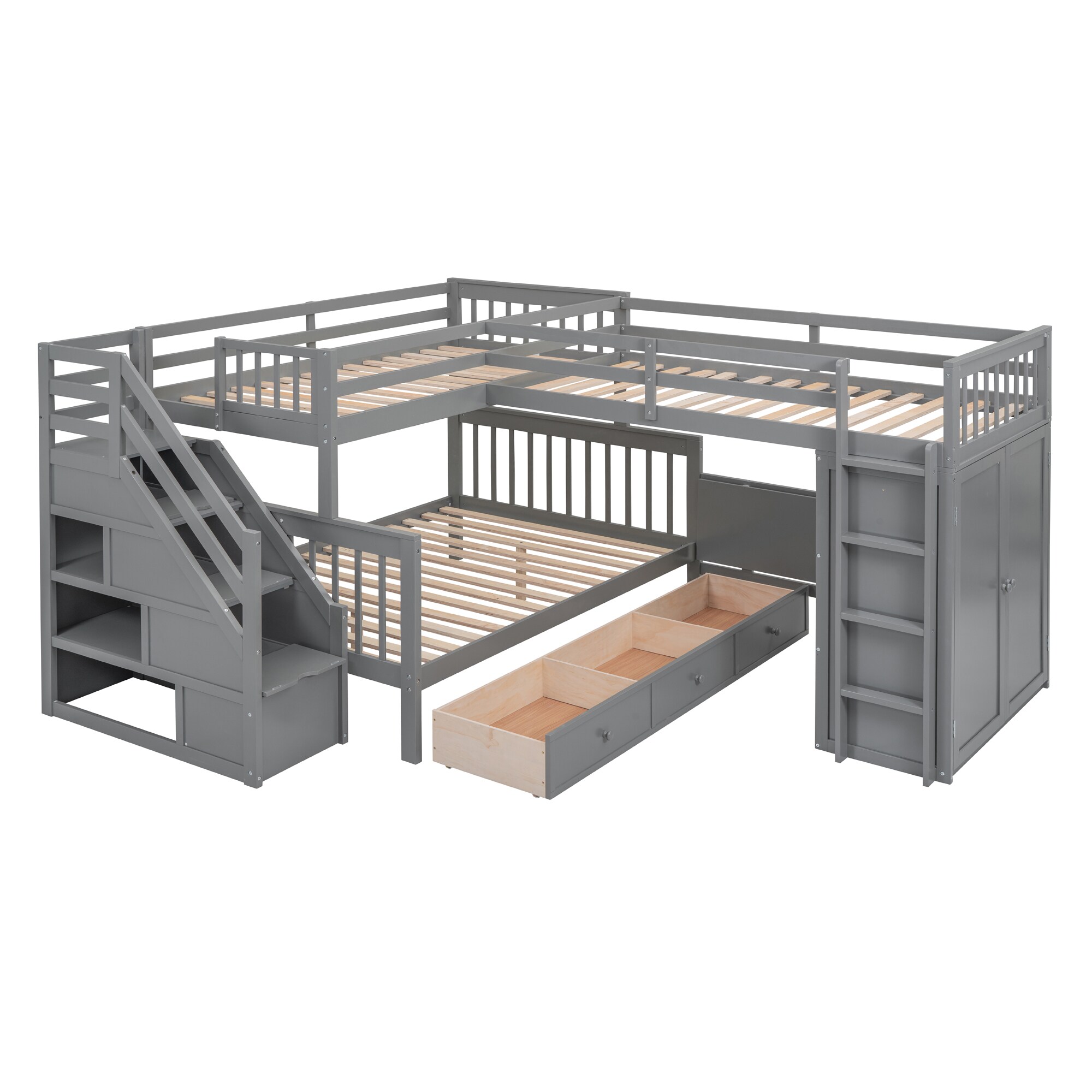 ModernLuxe LT100542AAE Bunk-Beds - View #2