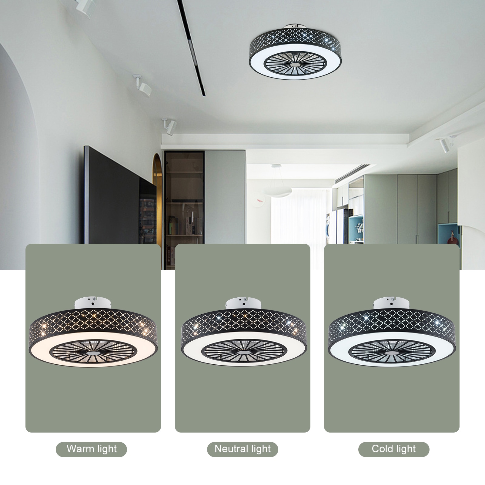 Oukaning HG-HCXLST-5470-US Ceiling-Fans - View #3