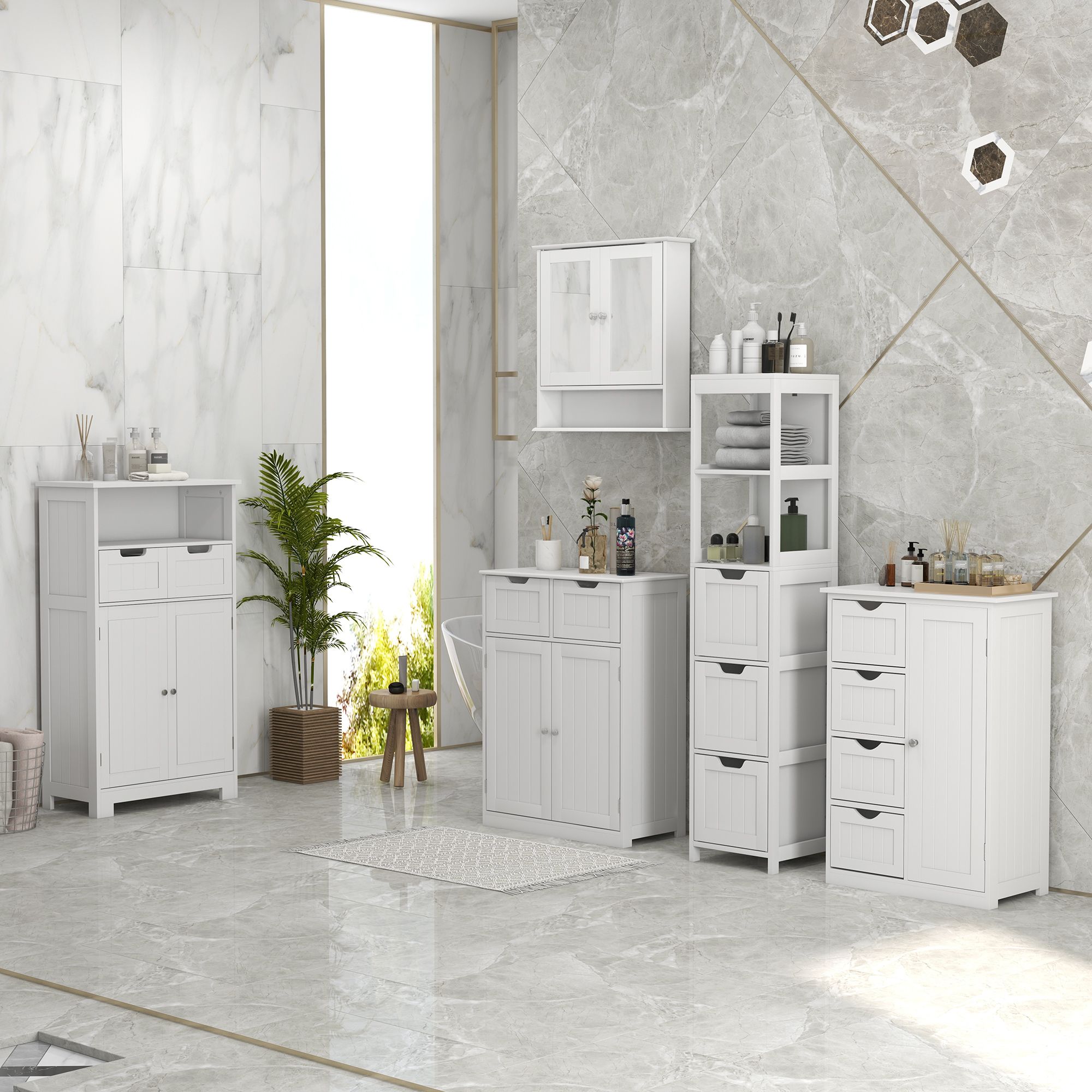 Huluwat RY-08X3D8AA Linen-Cabinets - View #5