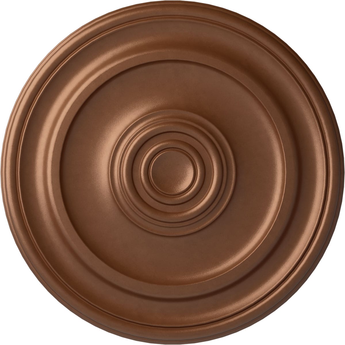 Ekena Millwork CM20KPPOS Kepler Traditional 19.75-in W x 19.75-in L Polished Copper Polyurethane Ceiling Medallion