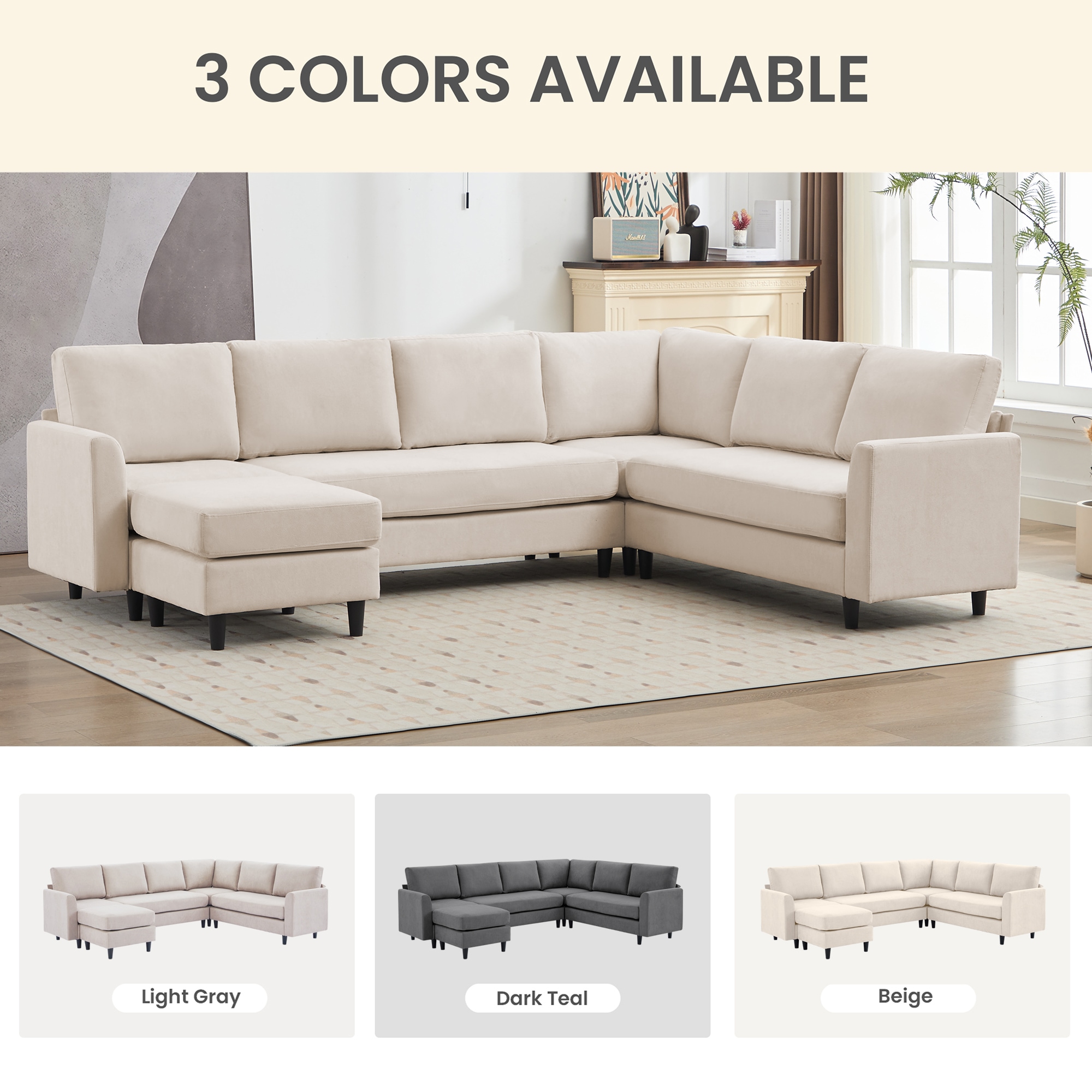 VOUA SAF-XNE4R2G-BE Sofas-Loveseats - View #11