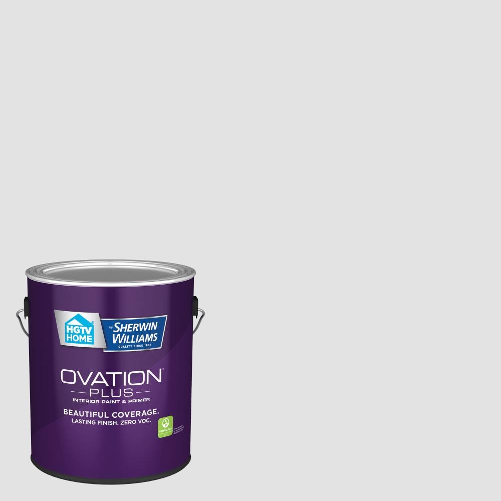HGTV HOME by Sherwin-Williams 7004-1-2557219 Ovation Plus Satin Winter Dawn 7004-1 Latex Interior Paint Paint + Primer ( 1-gallon )