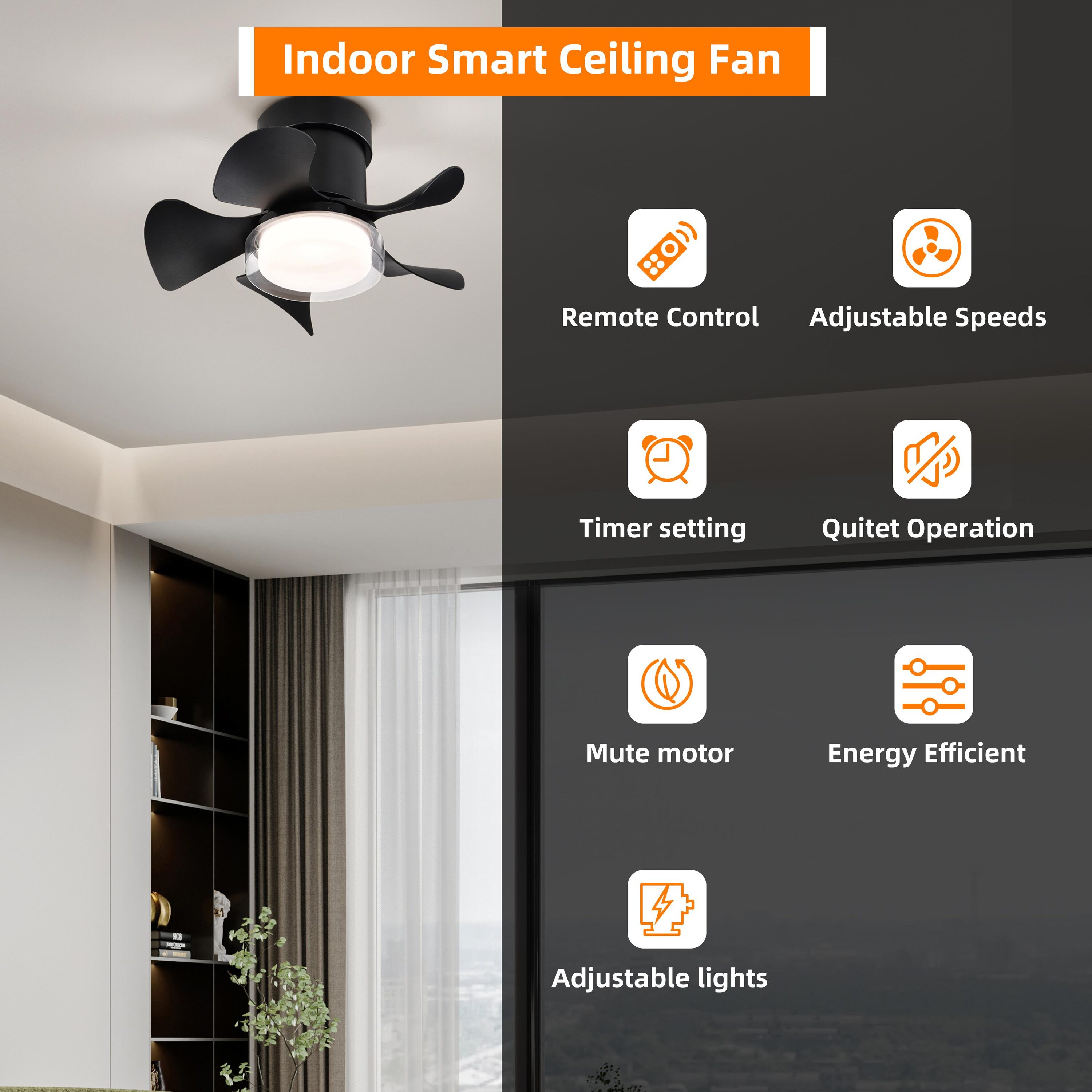 Bayfeve BFHM-09015-CF Ceiling-Fans - View #4