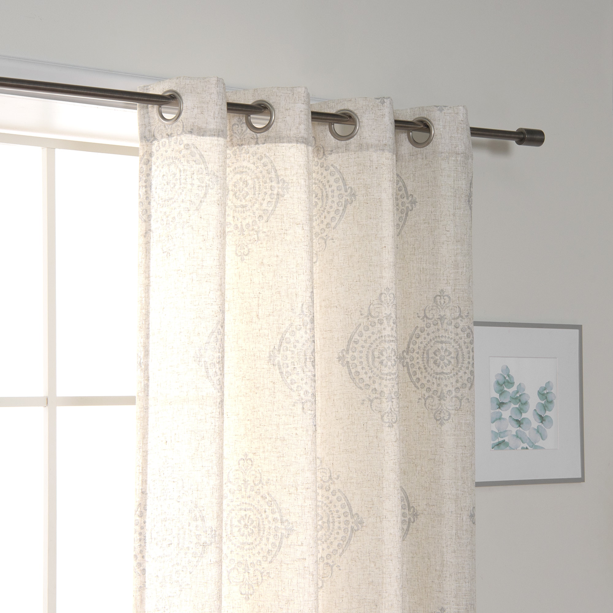 Best Home Fashion JC-17-MED02-84-GREY curtains - View #3
