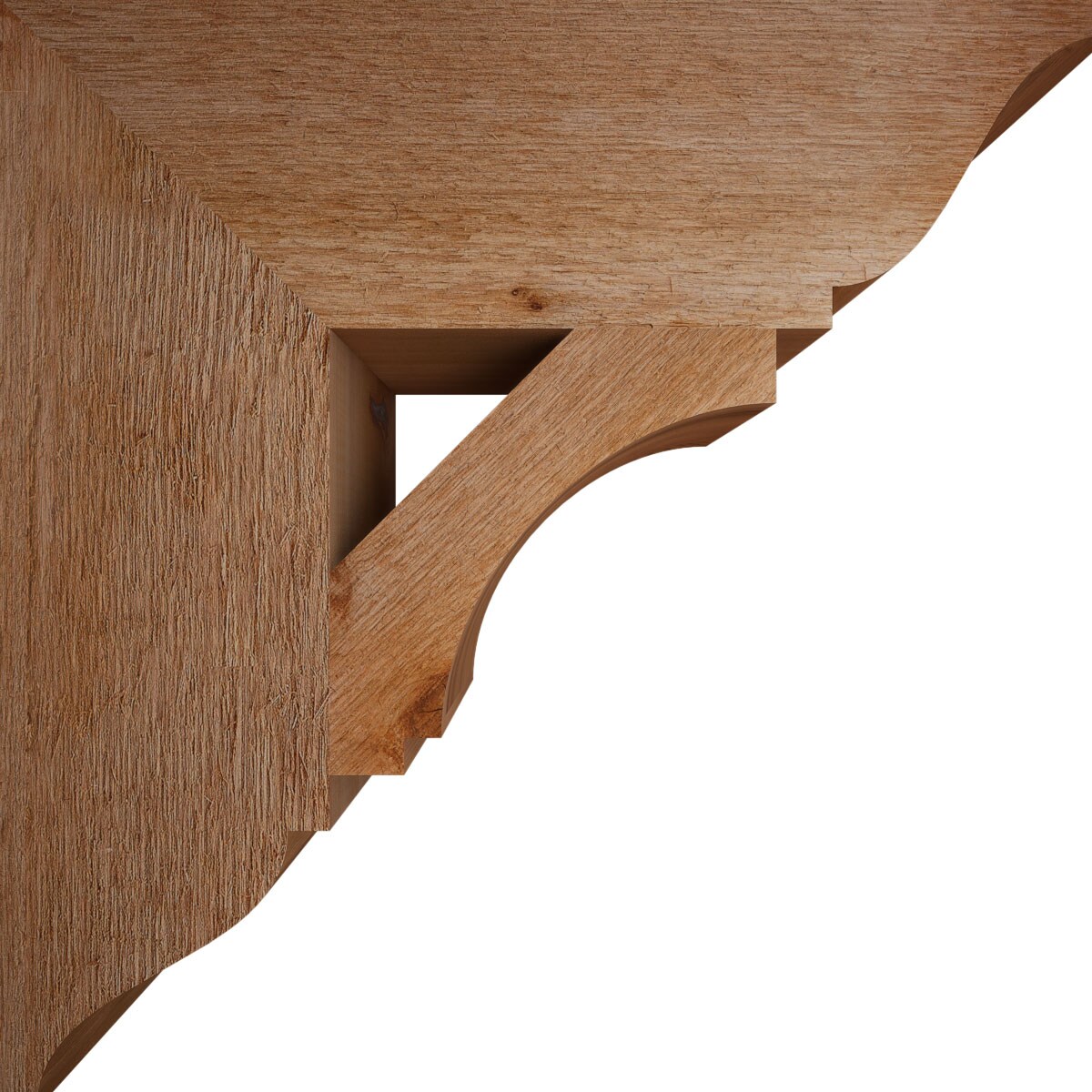 Ekena Millwork BKT06X20X20IMP01RWR Exterior-Brackets-Braces - View #3