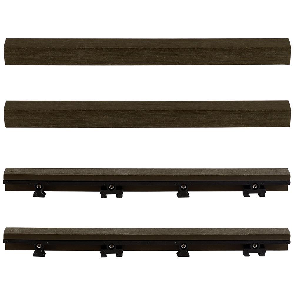 NewTechWood US-QD-ST-ZX-WN Deck-Tiles - View #2