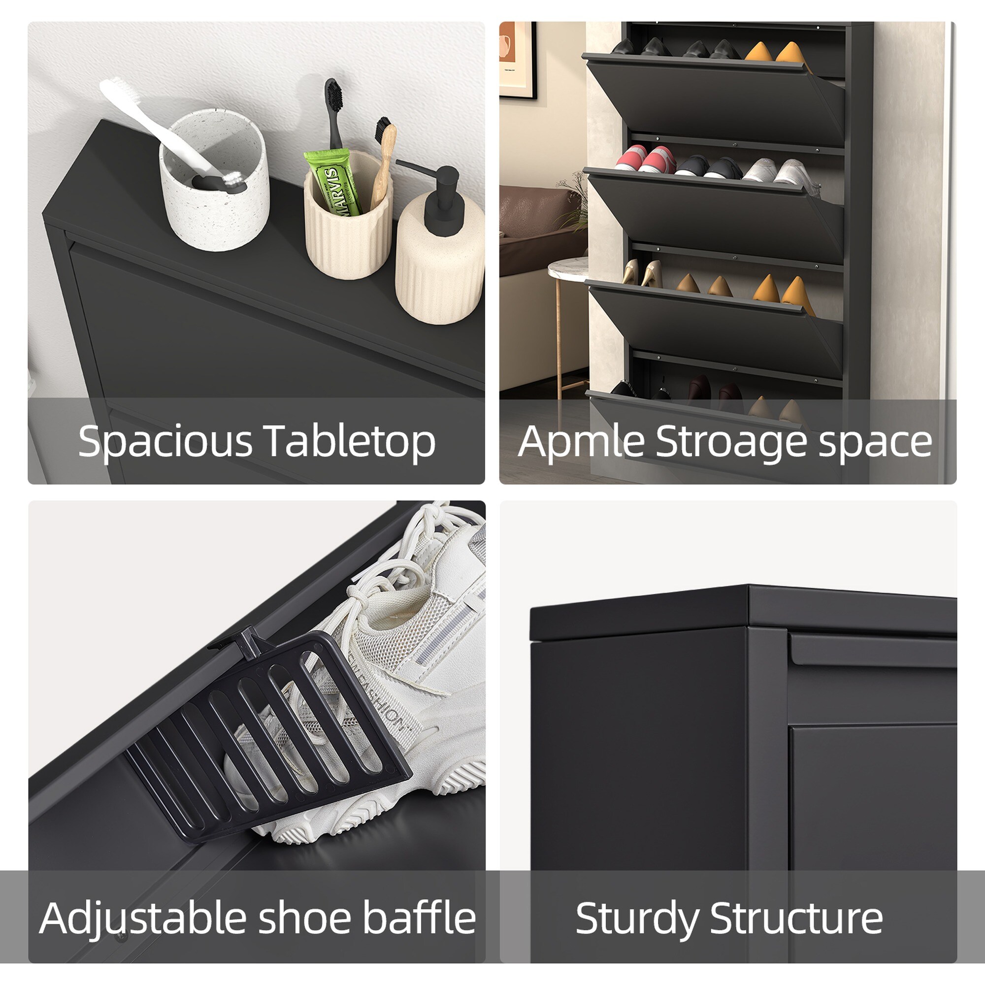 HyperDrop Cart ZW-T3625P538037 Shoe-Racks - View #4