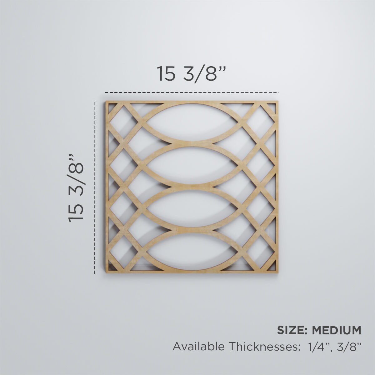 Ekena Millwork WALW16X16X0250MNTRO Wall-Panels - View #3