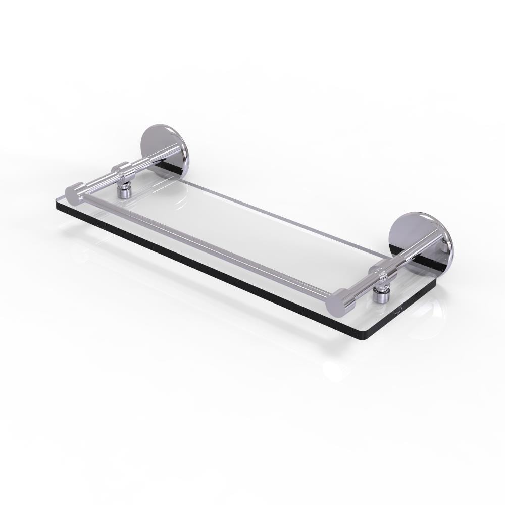 Allied Brass P1000-1/16-GAL-PC Prestige Skyline Polished Chrome Wall mount Bathroom Shelf ( 16-in x 3-in x 5-in )