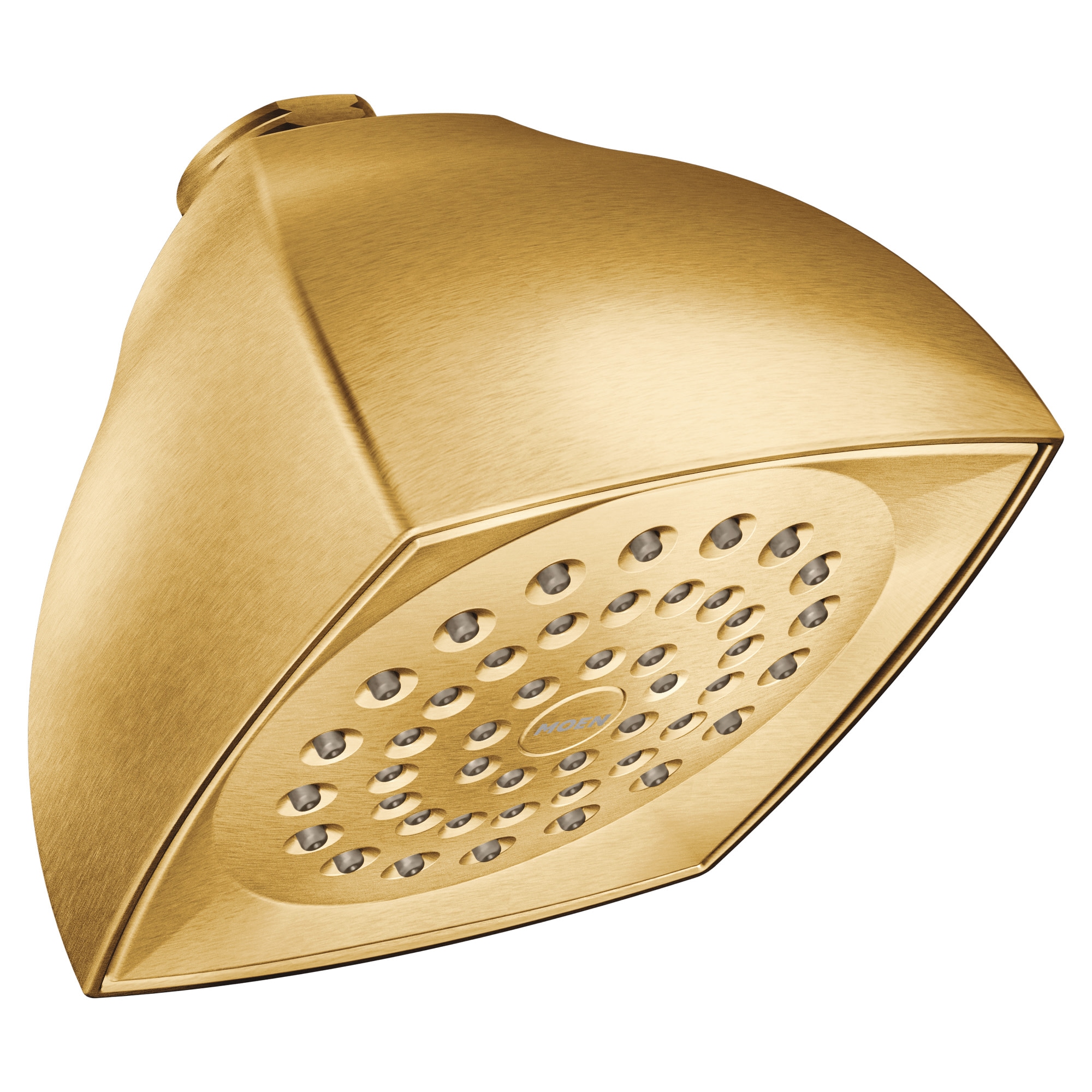 Moen 6325EPBG 1.0 -Settings Brushed Gold 4.06-in Square Fixed Shower Head 1.75 GPM