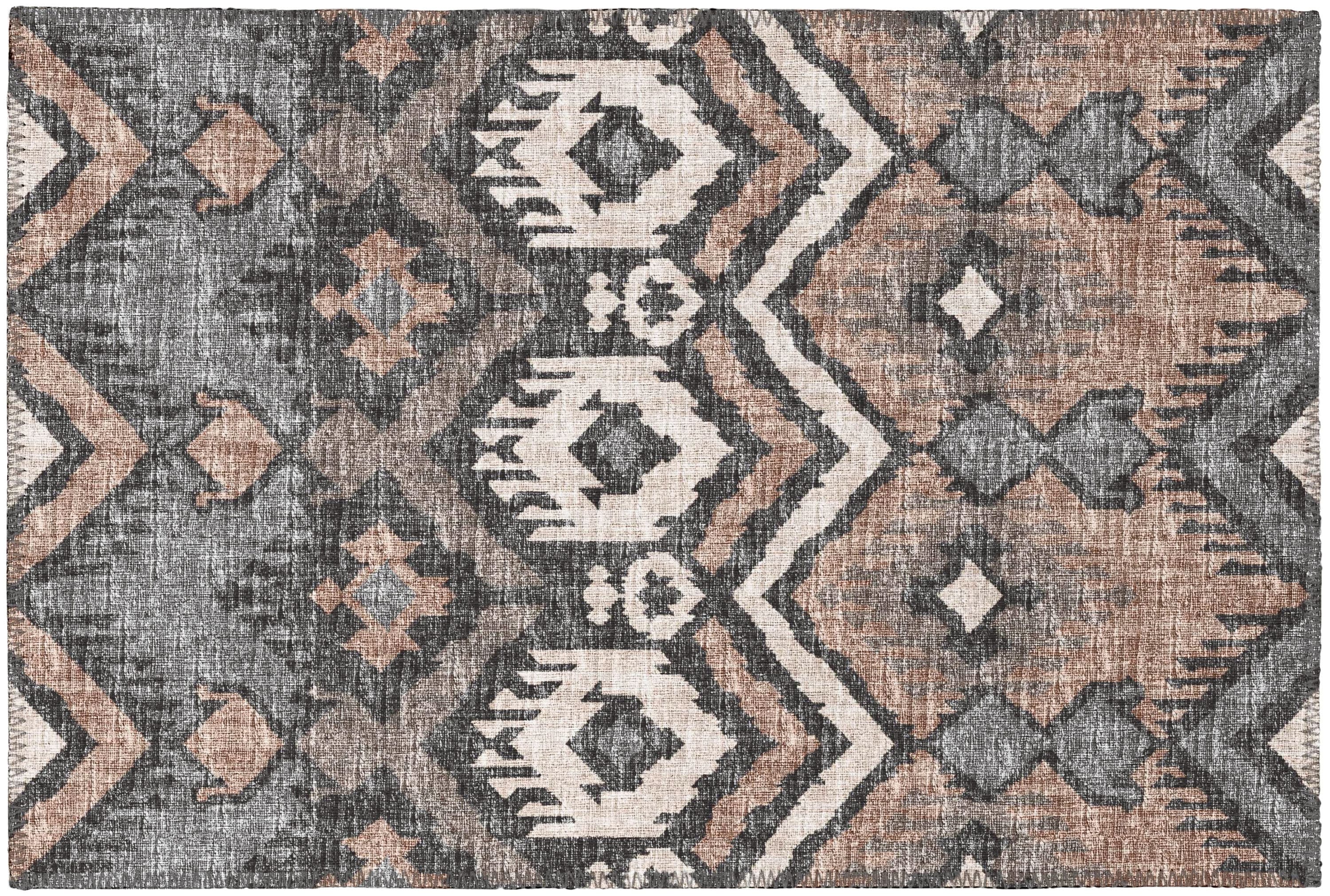 Addison Rugs AYU32DE20X30 Yuma 2 x 3 (ft) Chenille Desert Rectangular Indoor/Outdoor Ikat Moroccan Machine washable Throw rug