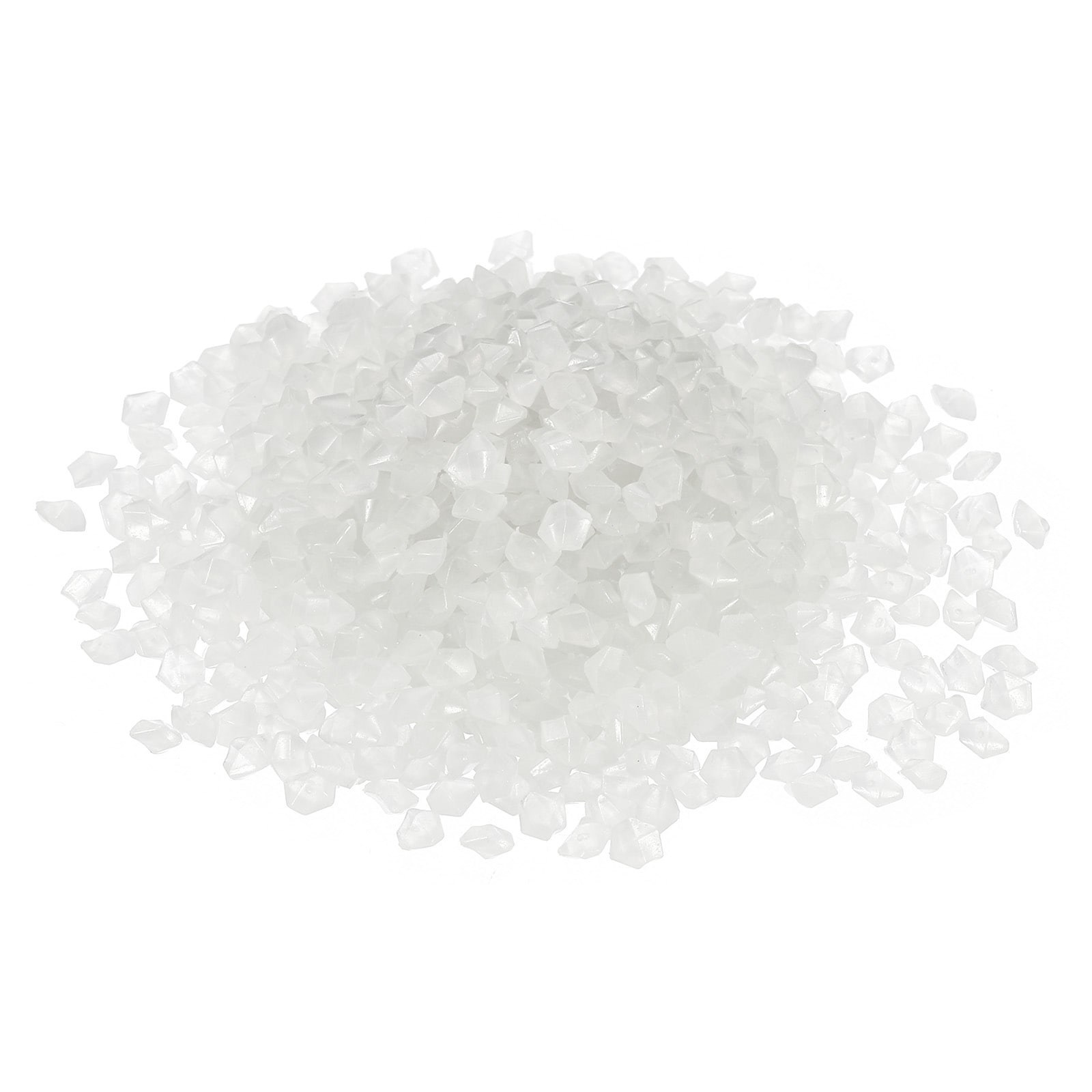 Unique Bargains 8000pcs Glow Rocks 3-5mm Glow Pebbles Decoration in the Dark Luminous Stones Decor DIY Decorative White for Garden Potted Plant Fish Tank #S25093001UX4148