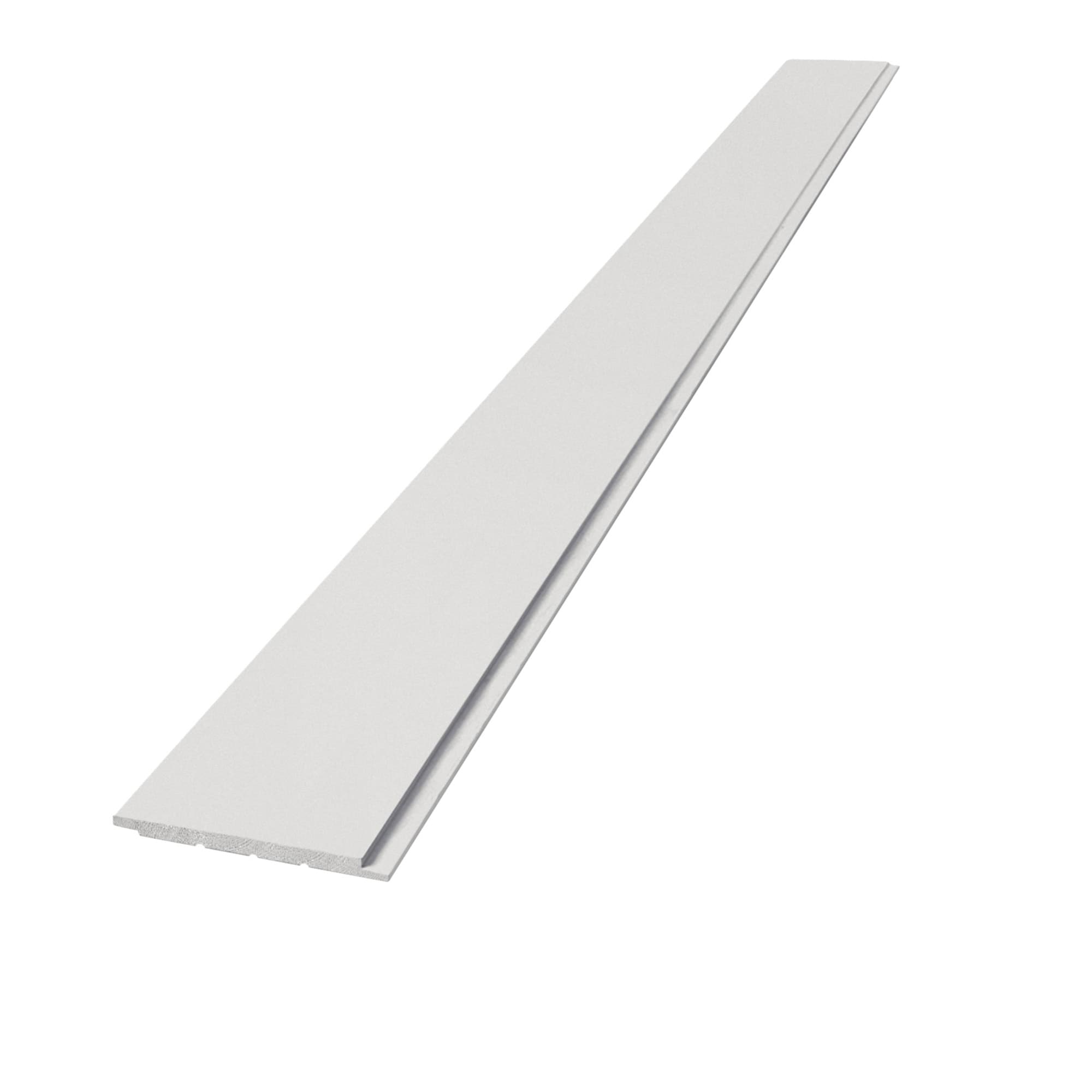 ECHON X Finished White PVC Shiplap Wall Plank In The Wall , 47% OFF